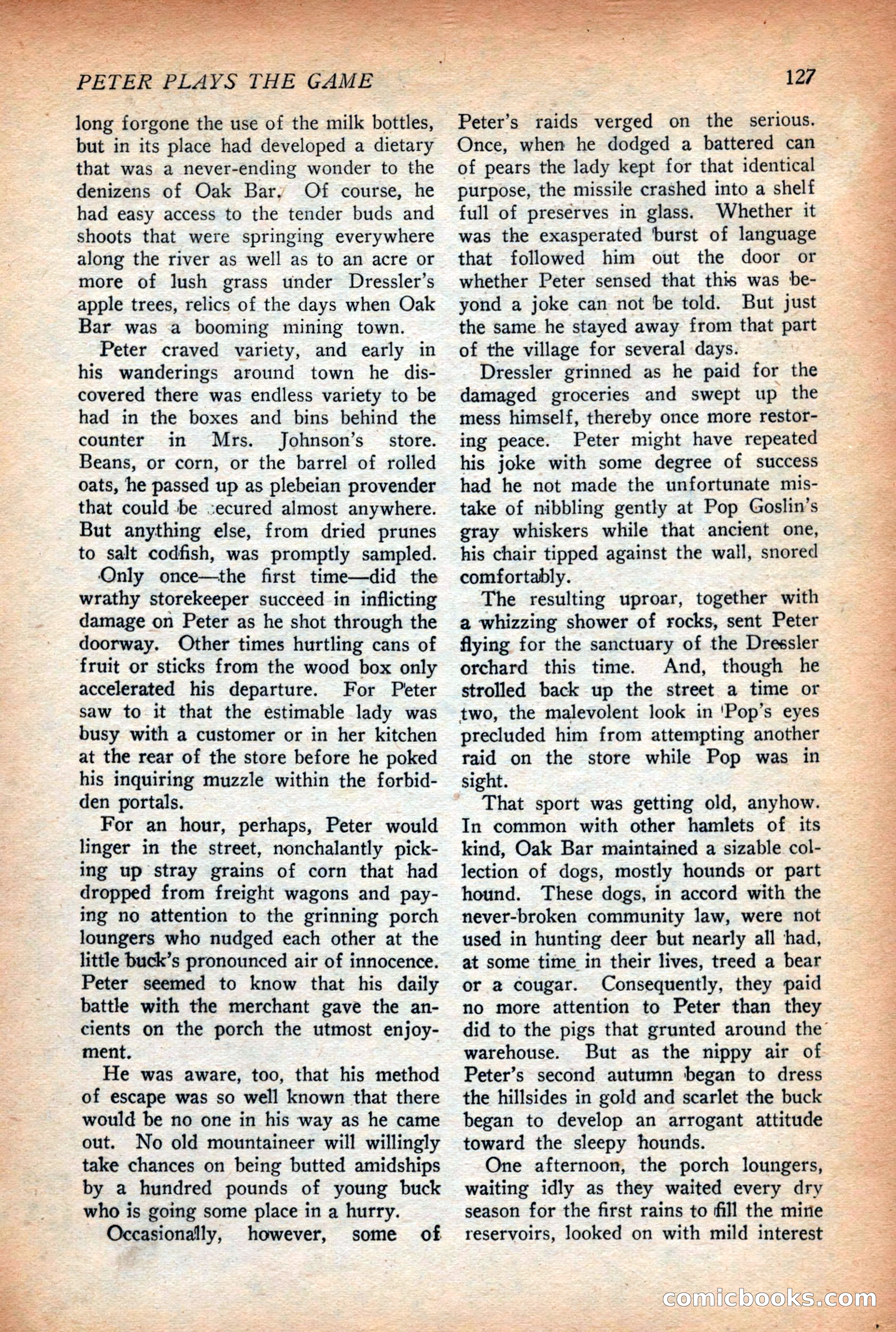 Complete Story Magazine, Vol. 4, No. 2 — page 137 of 170