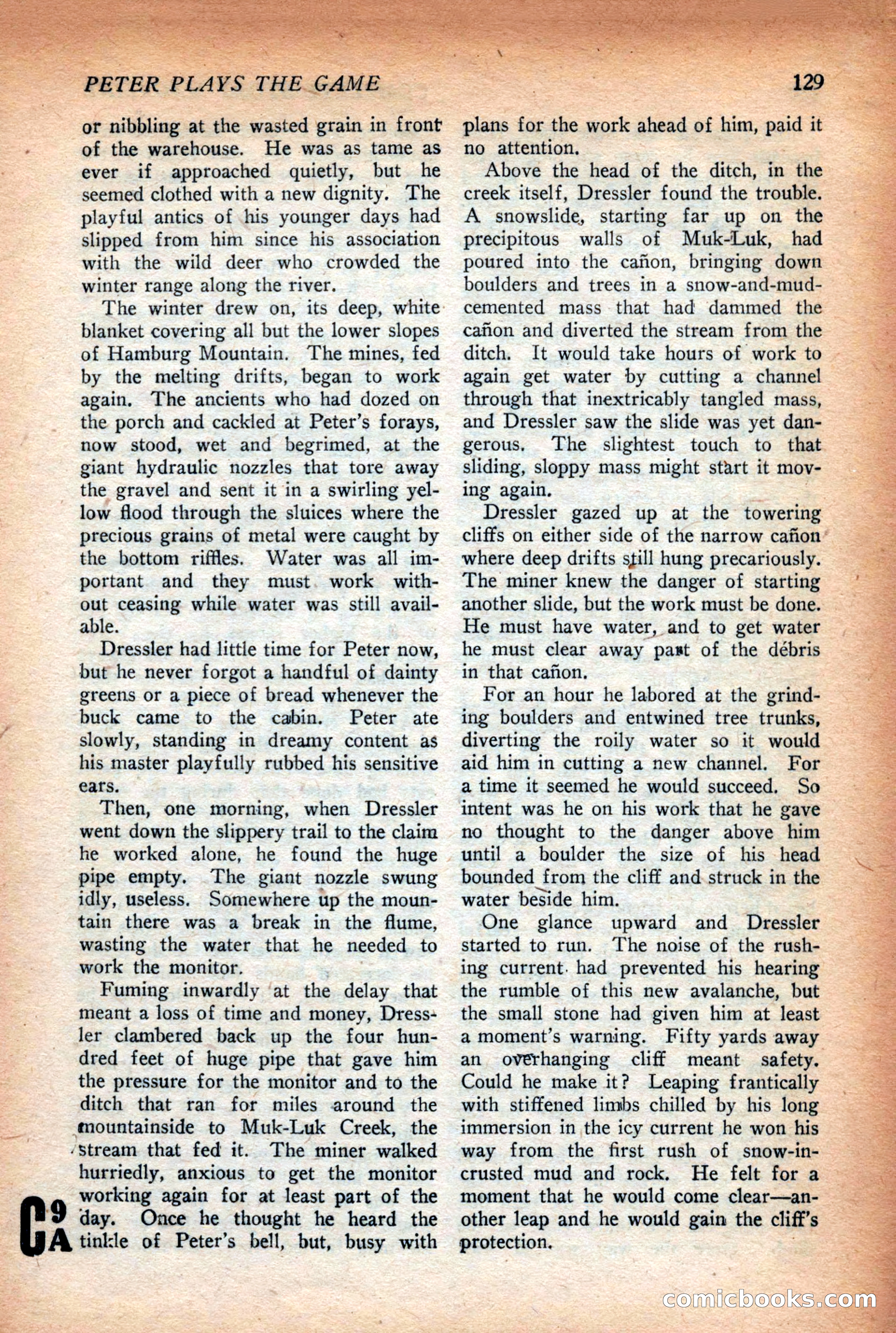 Complete Story Magazine, Vol. 4, No. 2 — page 139 of 170