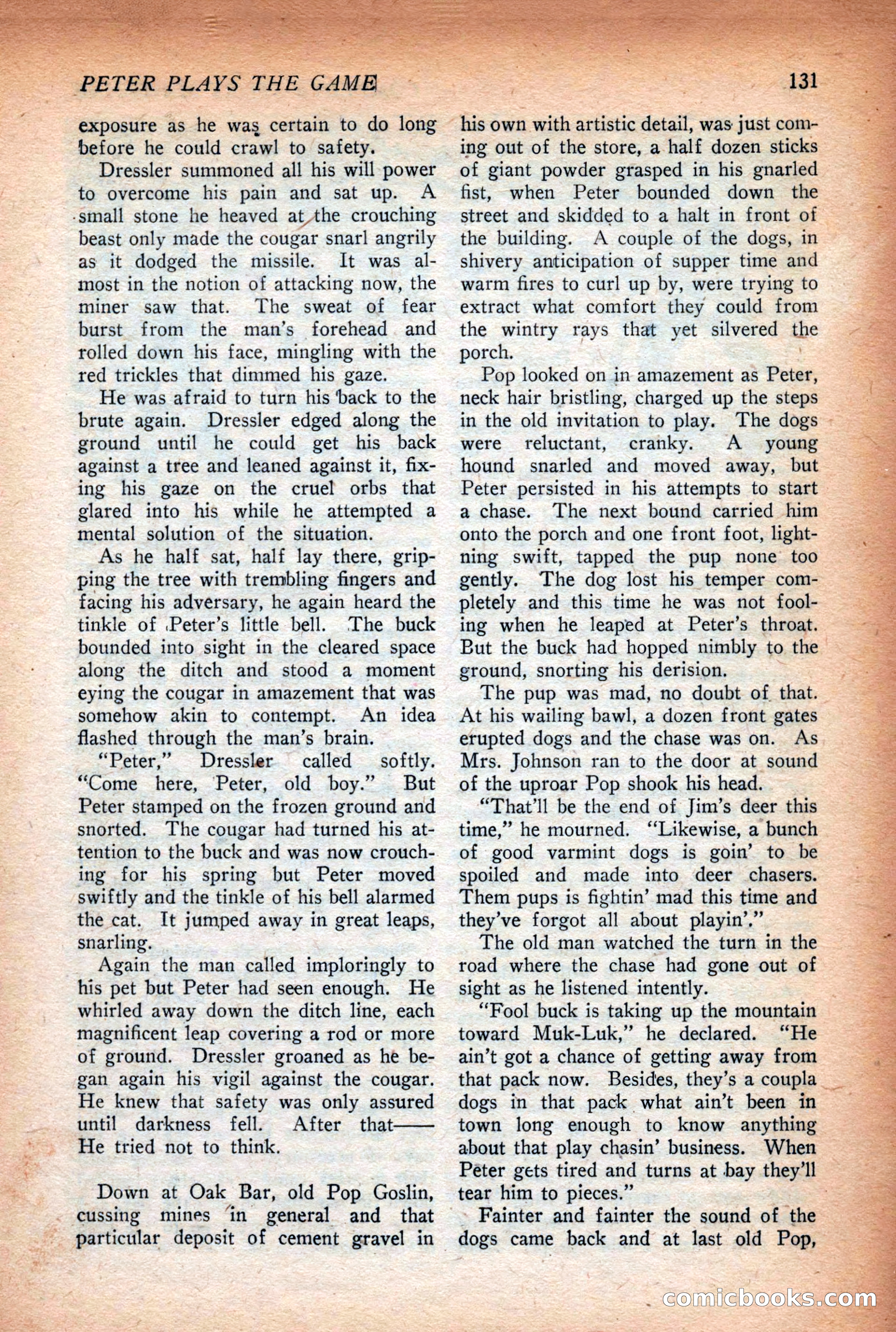 Complete Story Magazine, Vol. 4, No. 2 — page 141 of 170
