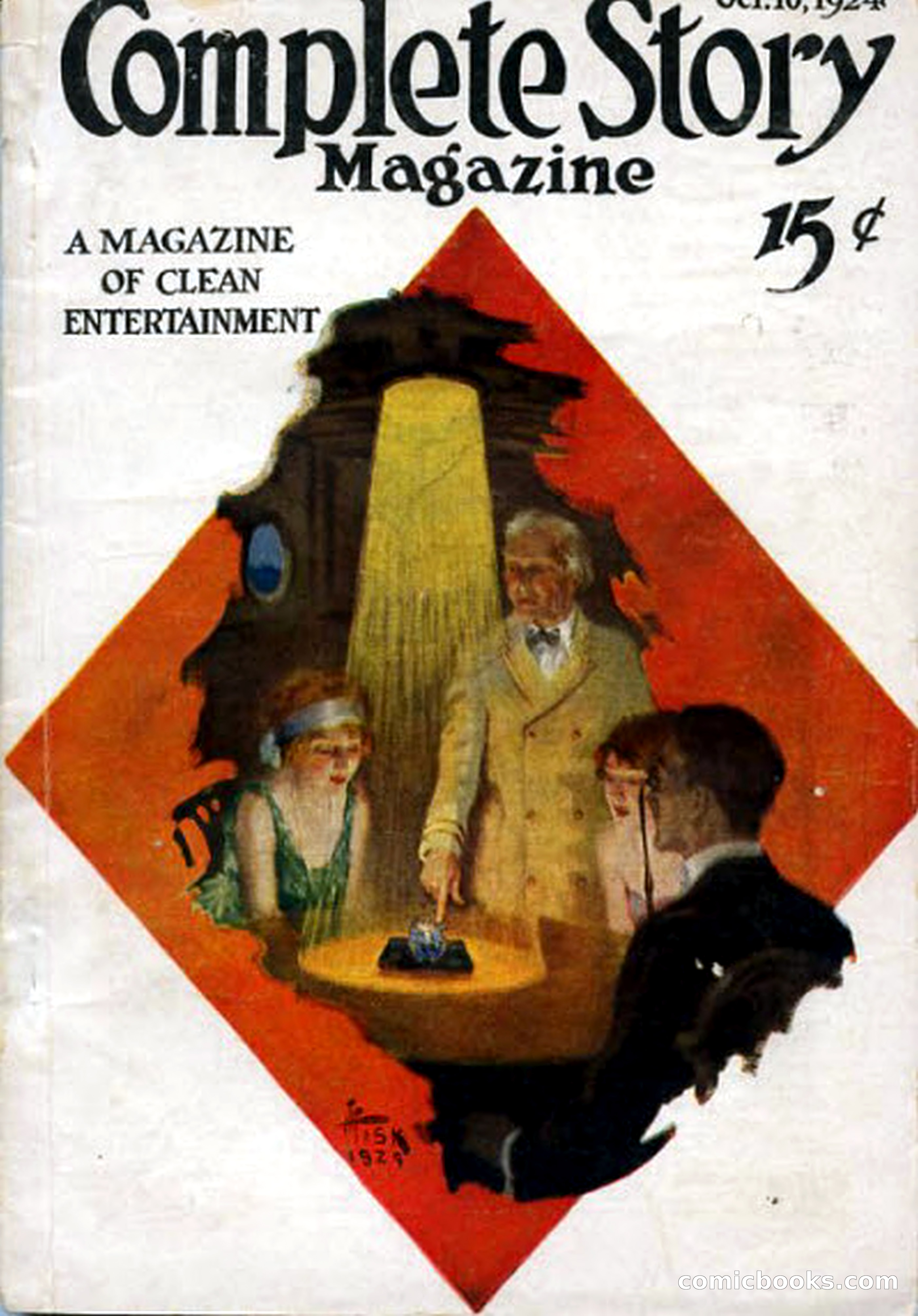 Complete Story Magazine, October 10, 1924 — page 1 of 177