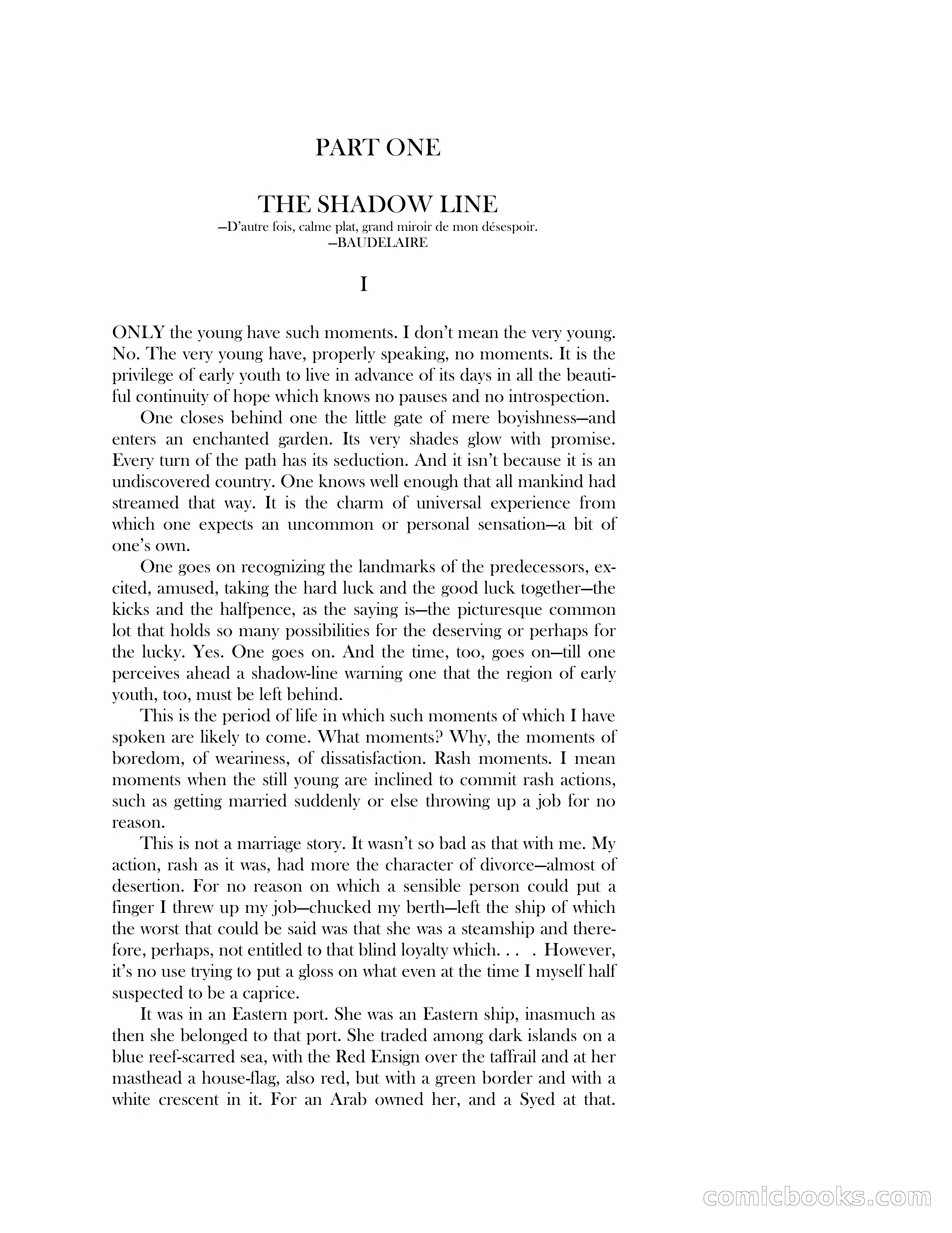 The Shadow Line — page 4 of 83
