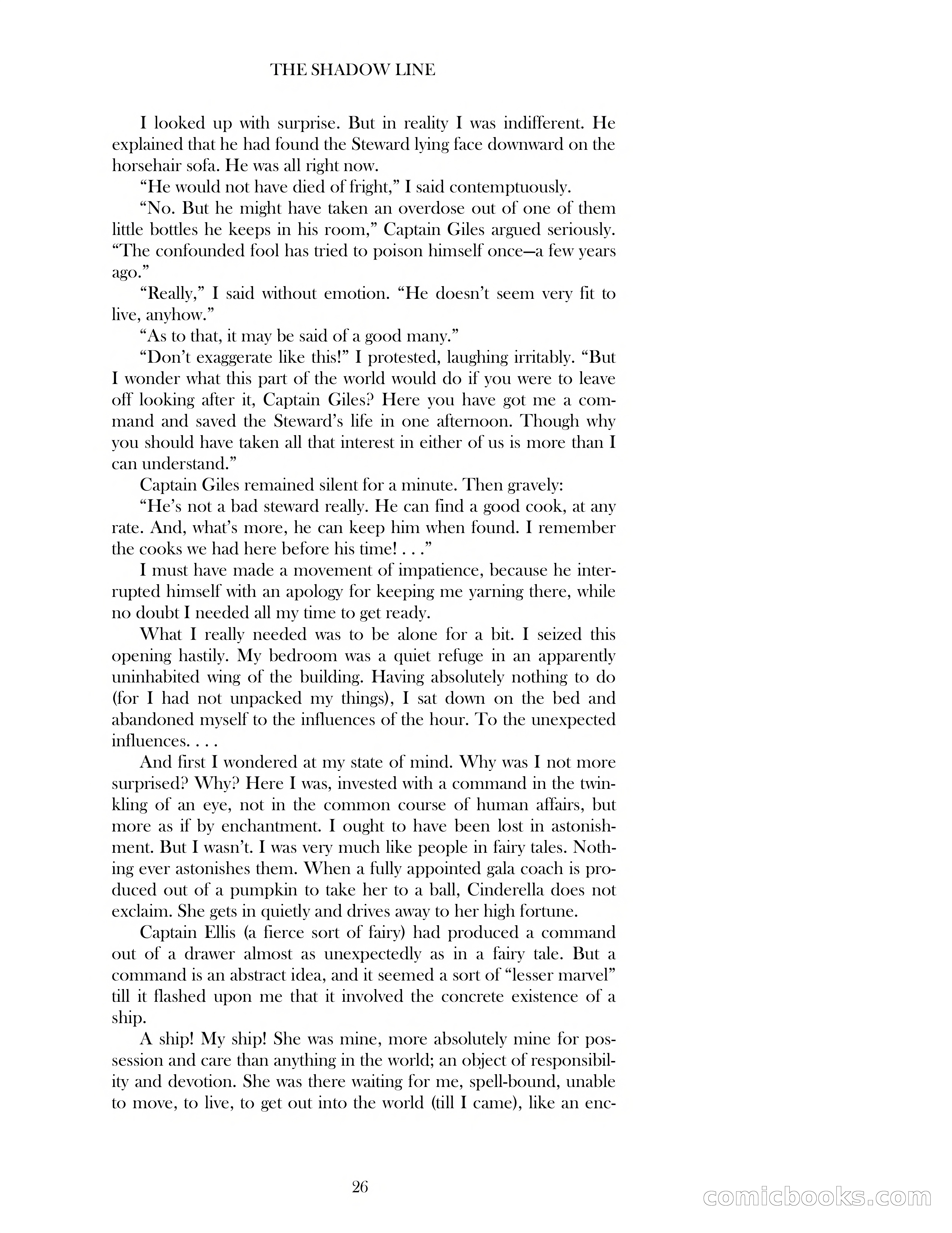 The Shadow Line — page 26 of 83
