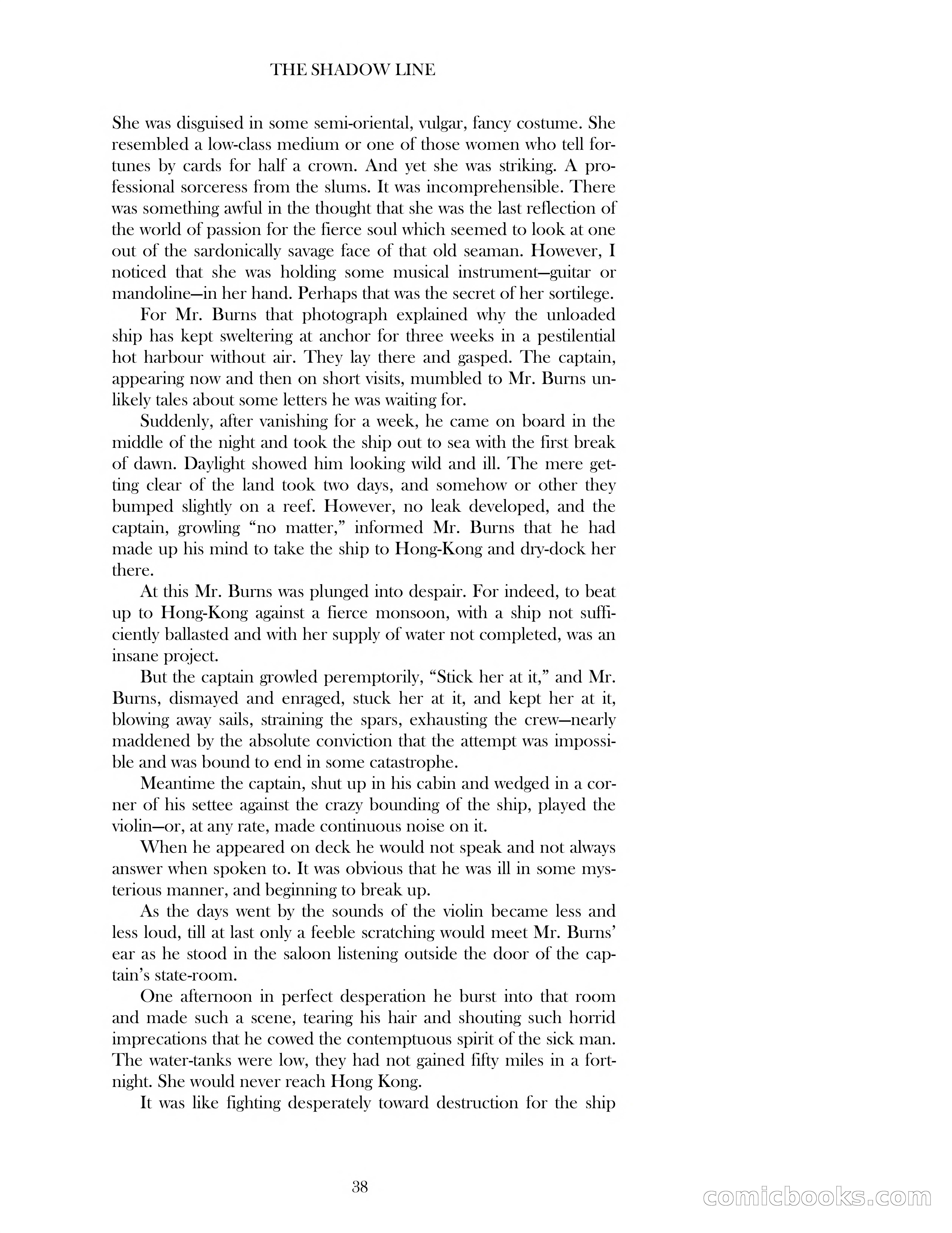 The Shadow Line — page 38 of 83