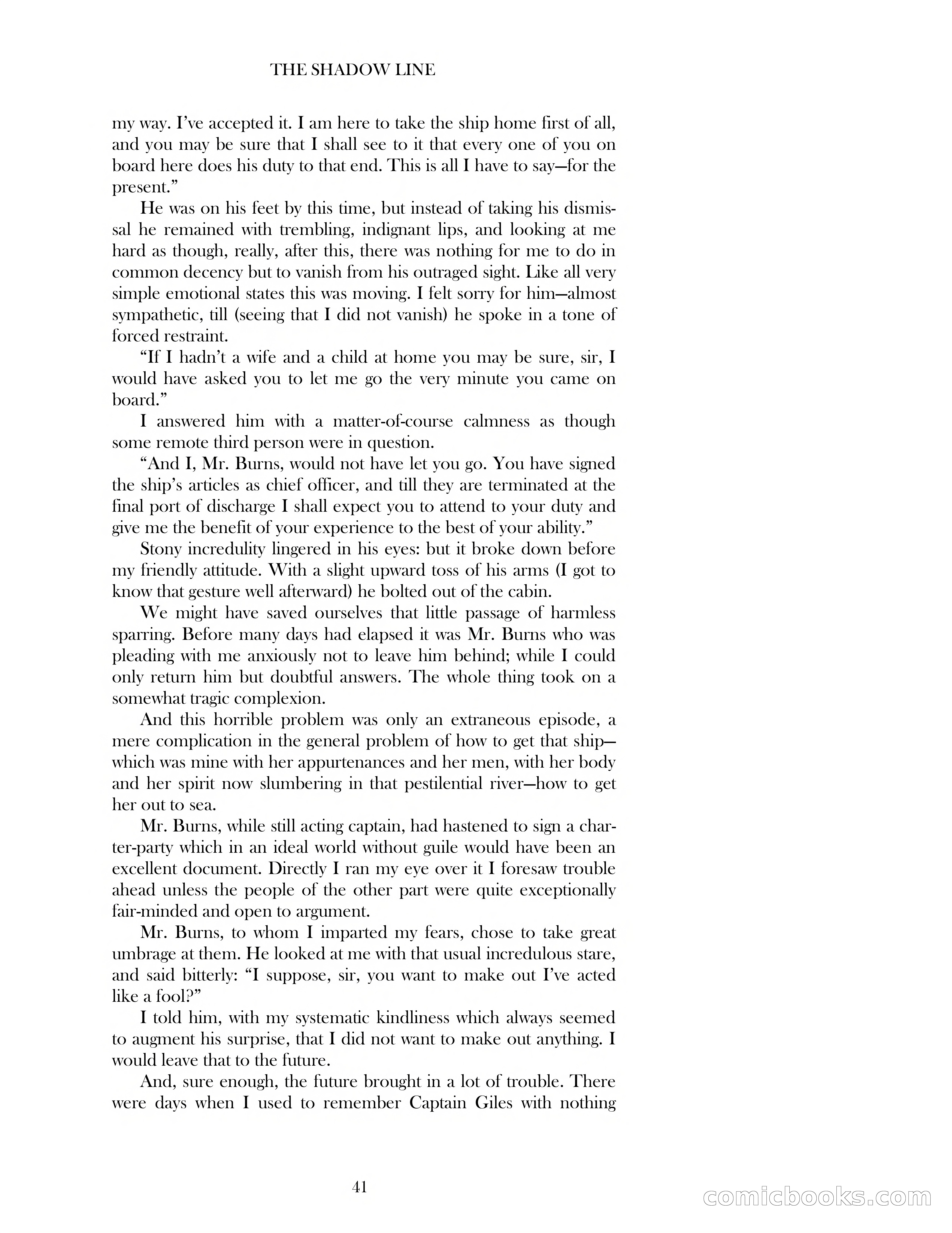 The Shadow Line — page 41 of 83