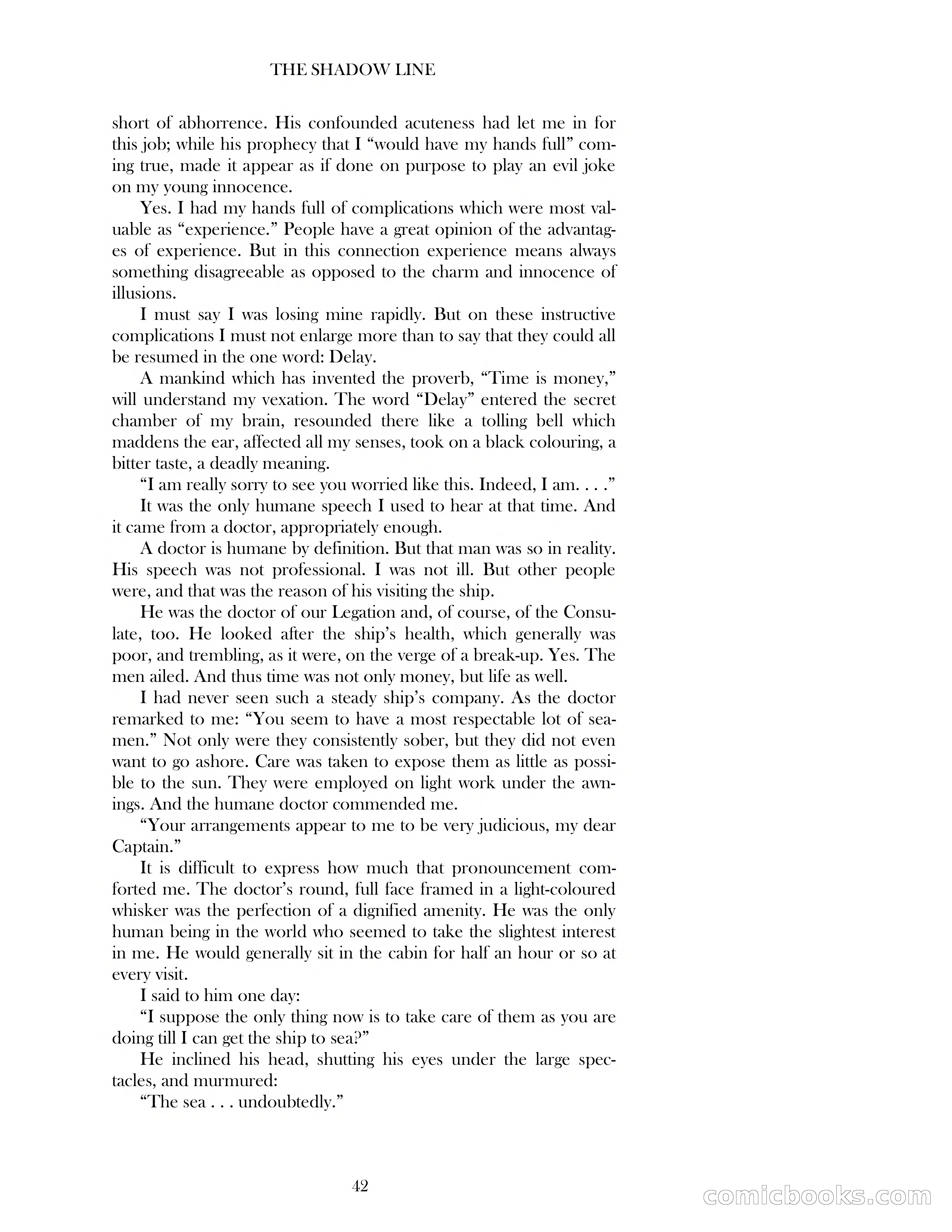 The Shadow Line — page 42 of 83