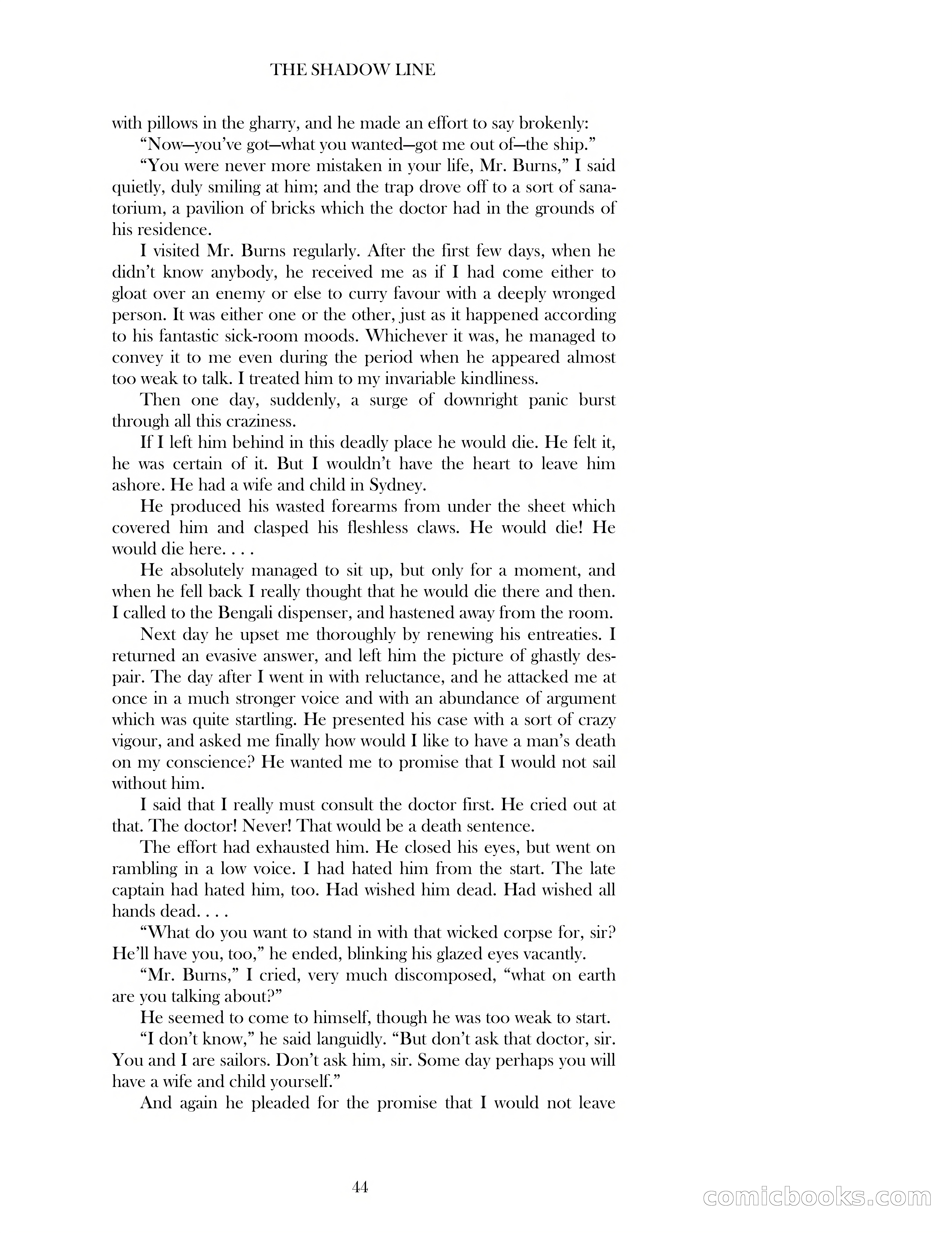 The Shadow Line — page 44 of 83