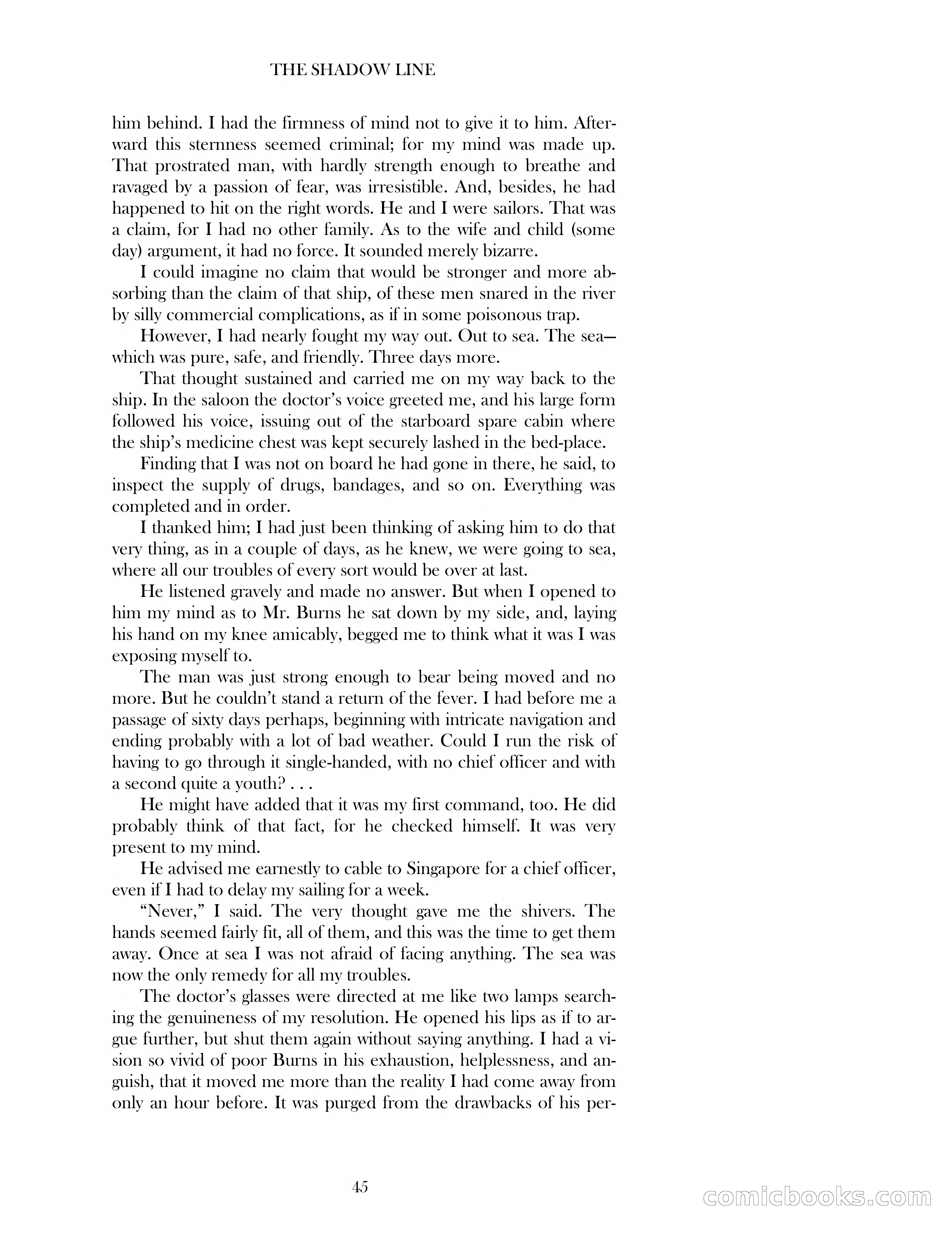 The Shadow Line — page 45 of 83