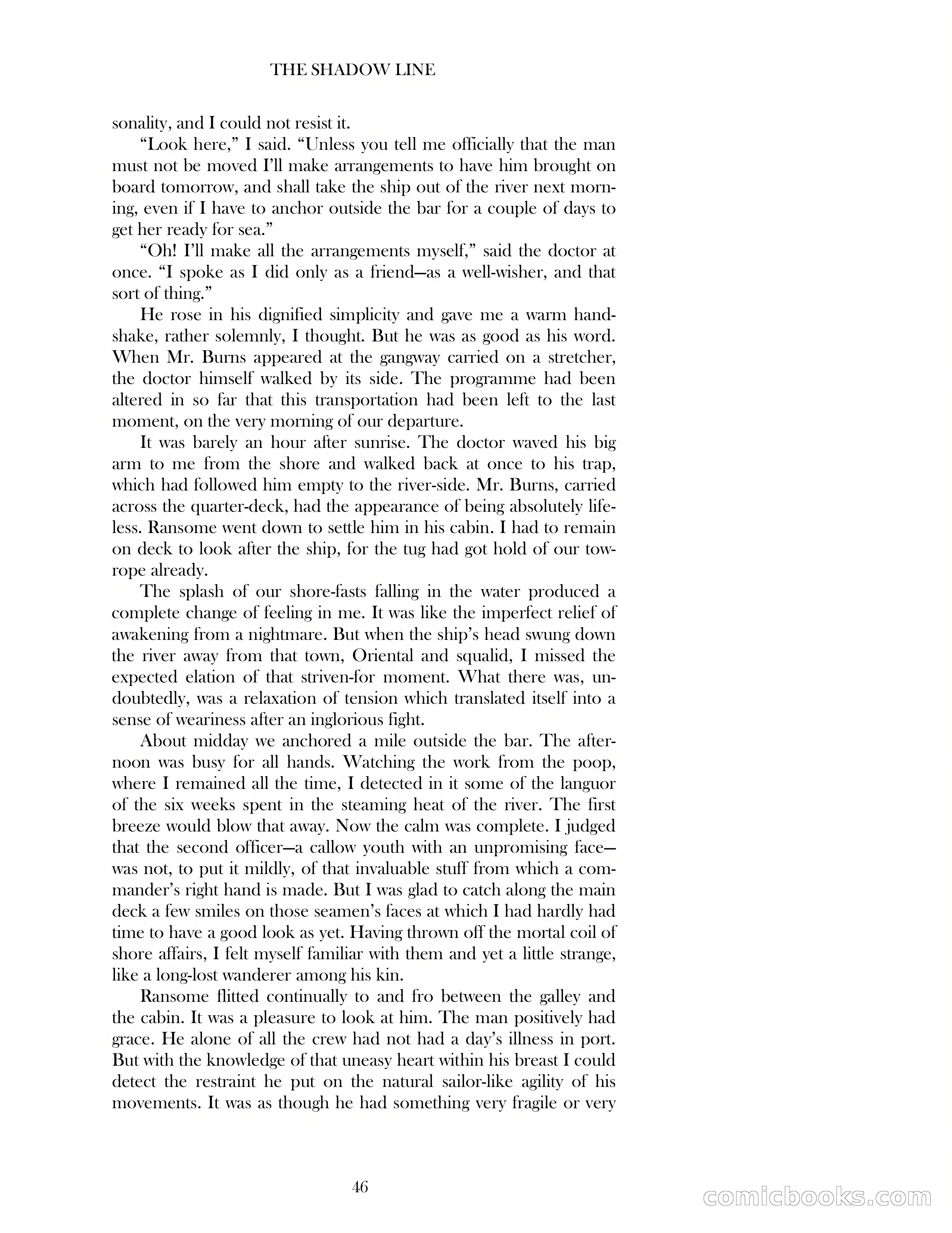 The Shadow Line — page 46 of 83