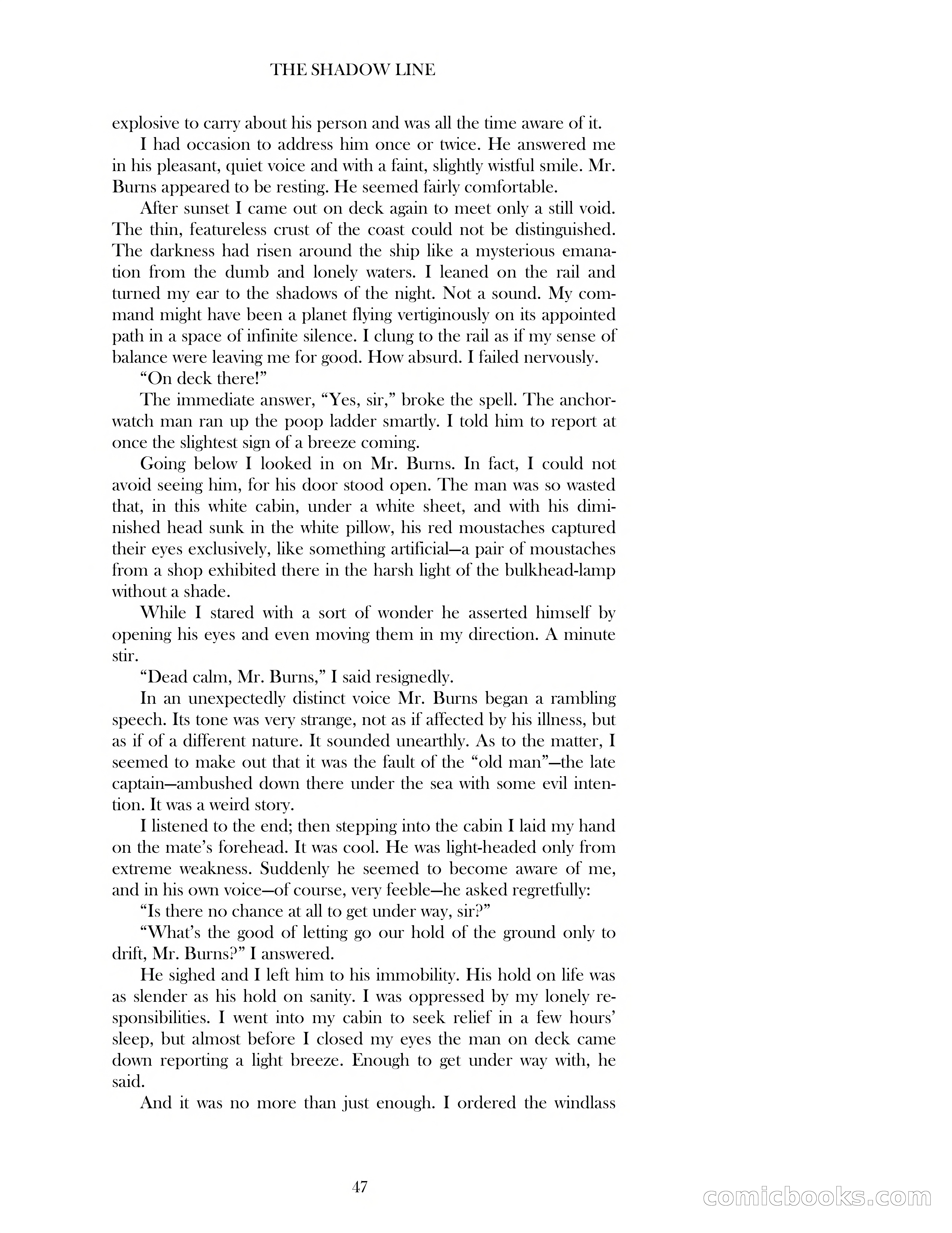 The Shadow Line — page 47 of 83