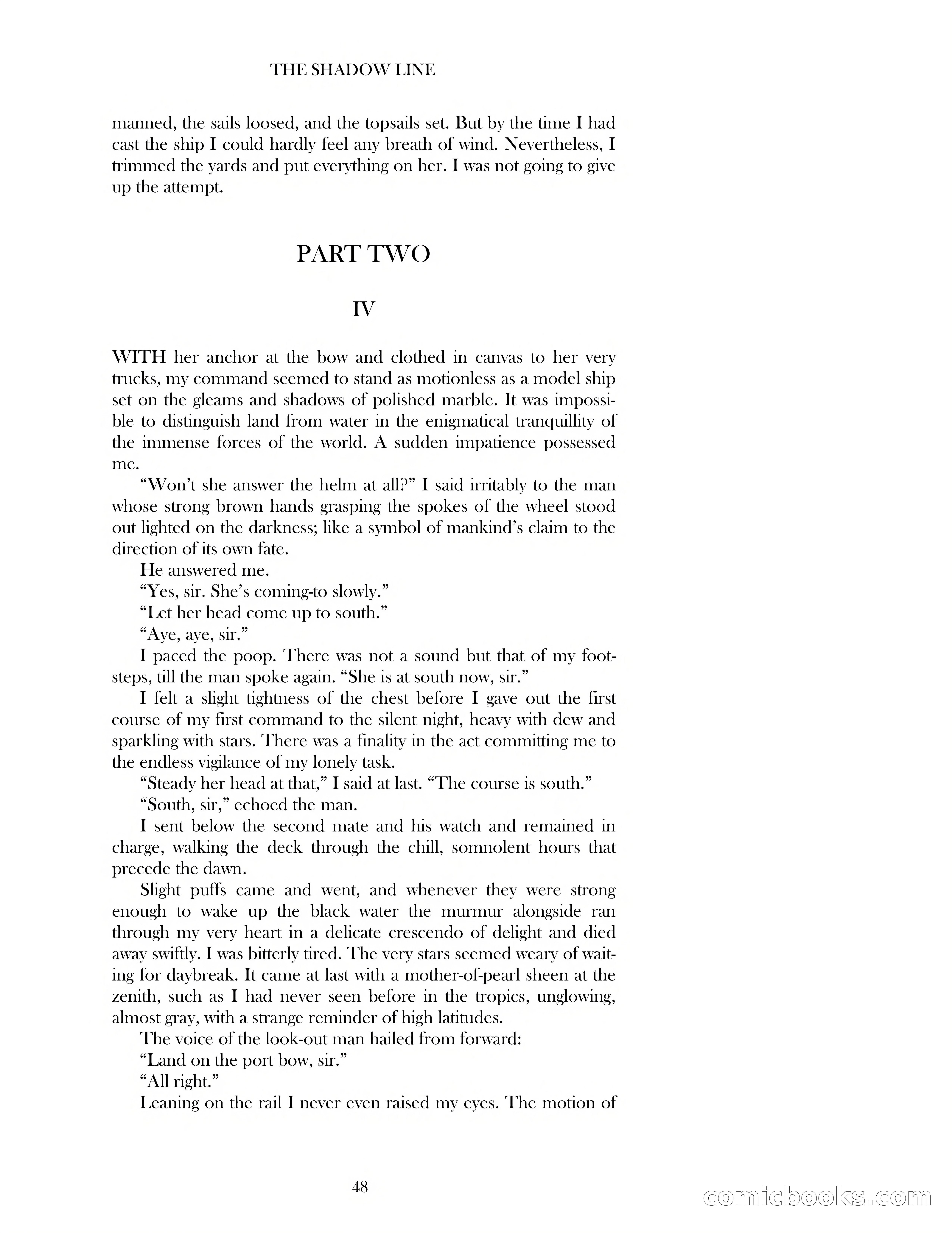 The Shadow Line — page 48 of 83