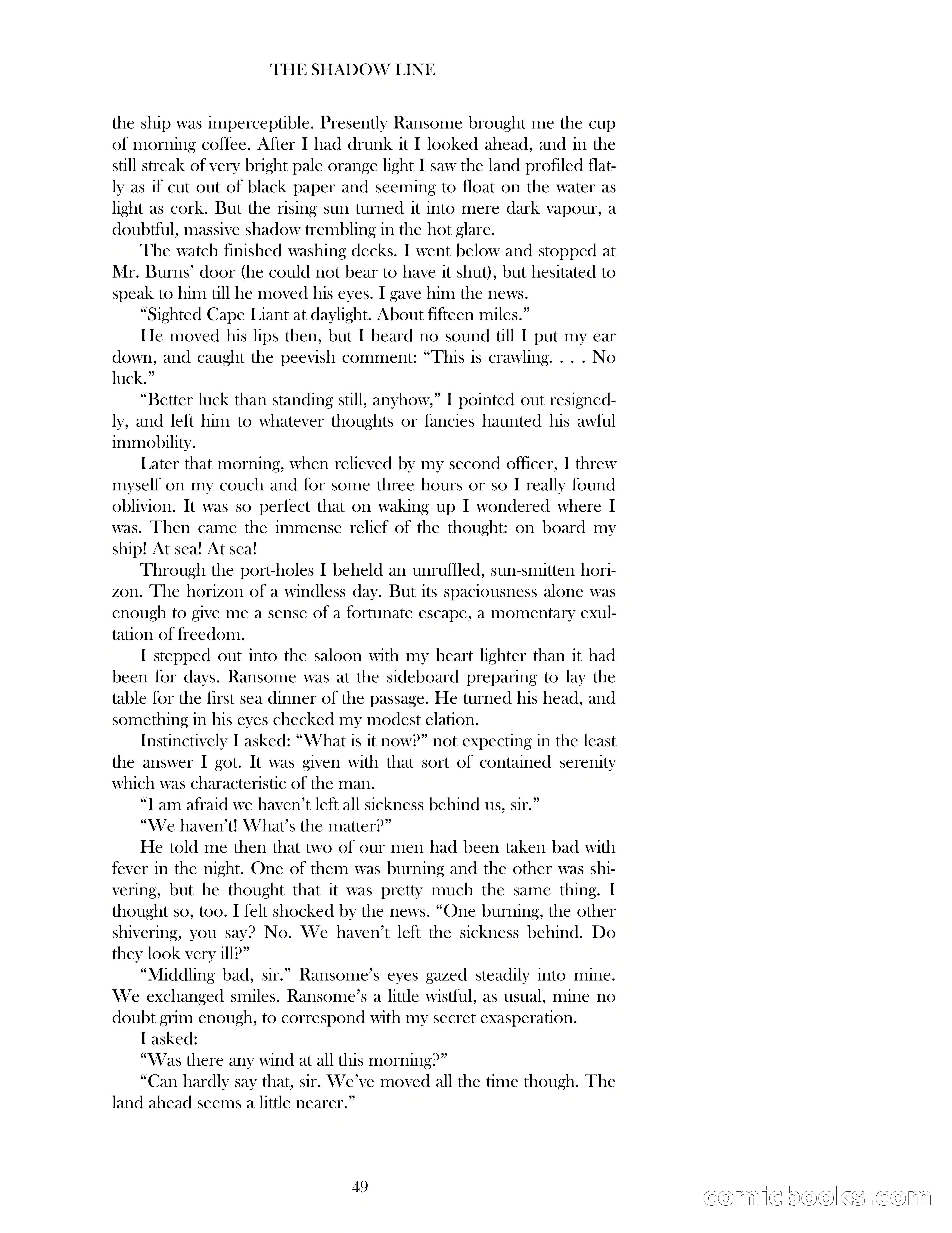 The Shadow Line — page 49 of 83