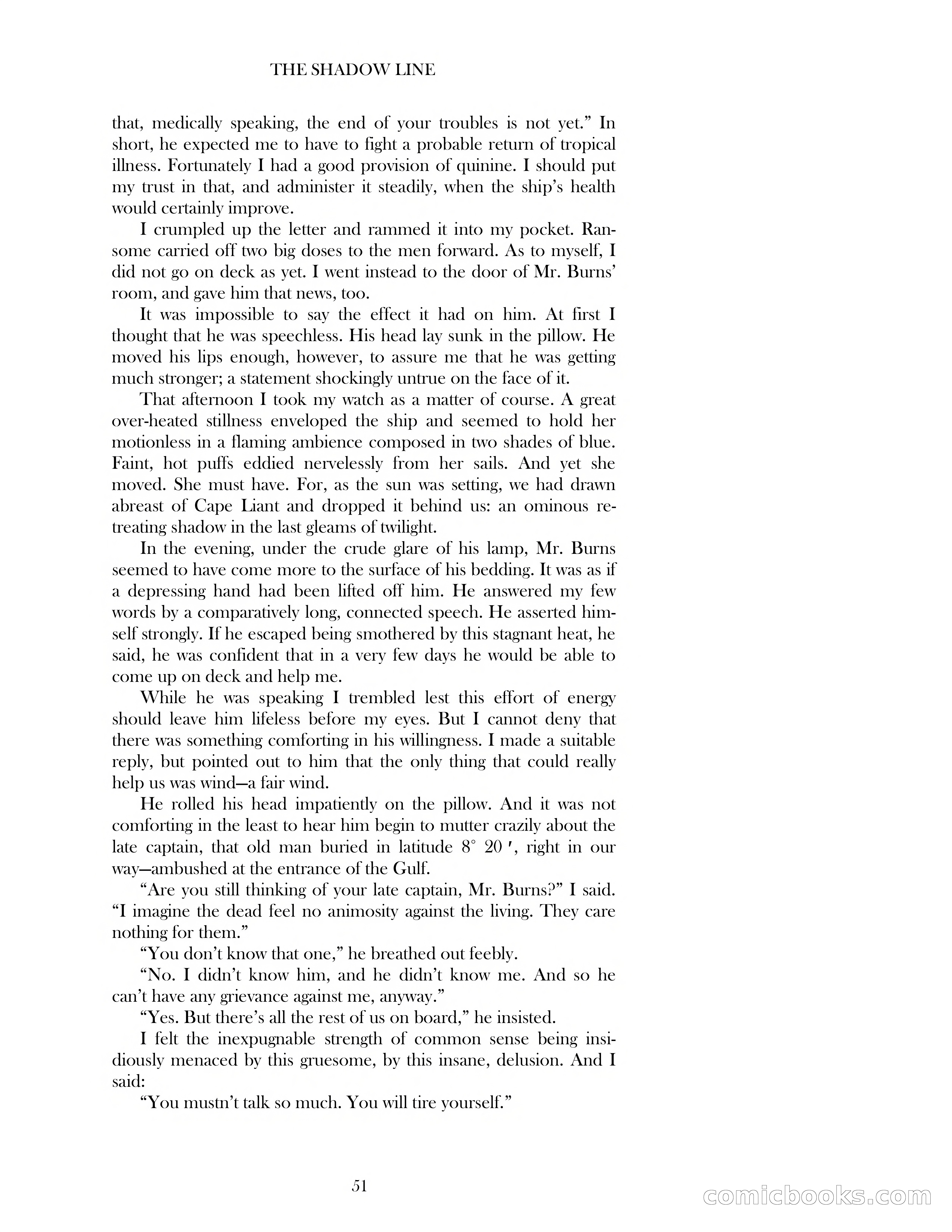 The Shadow Line — page 51 of 83