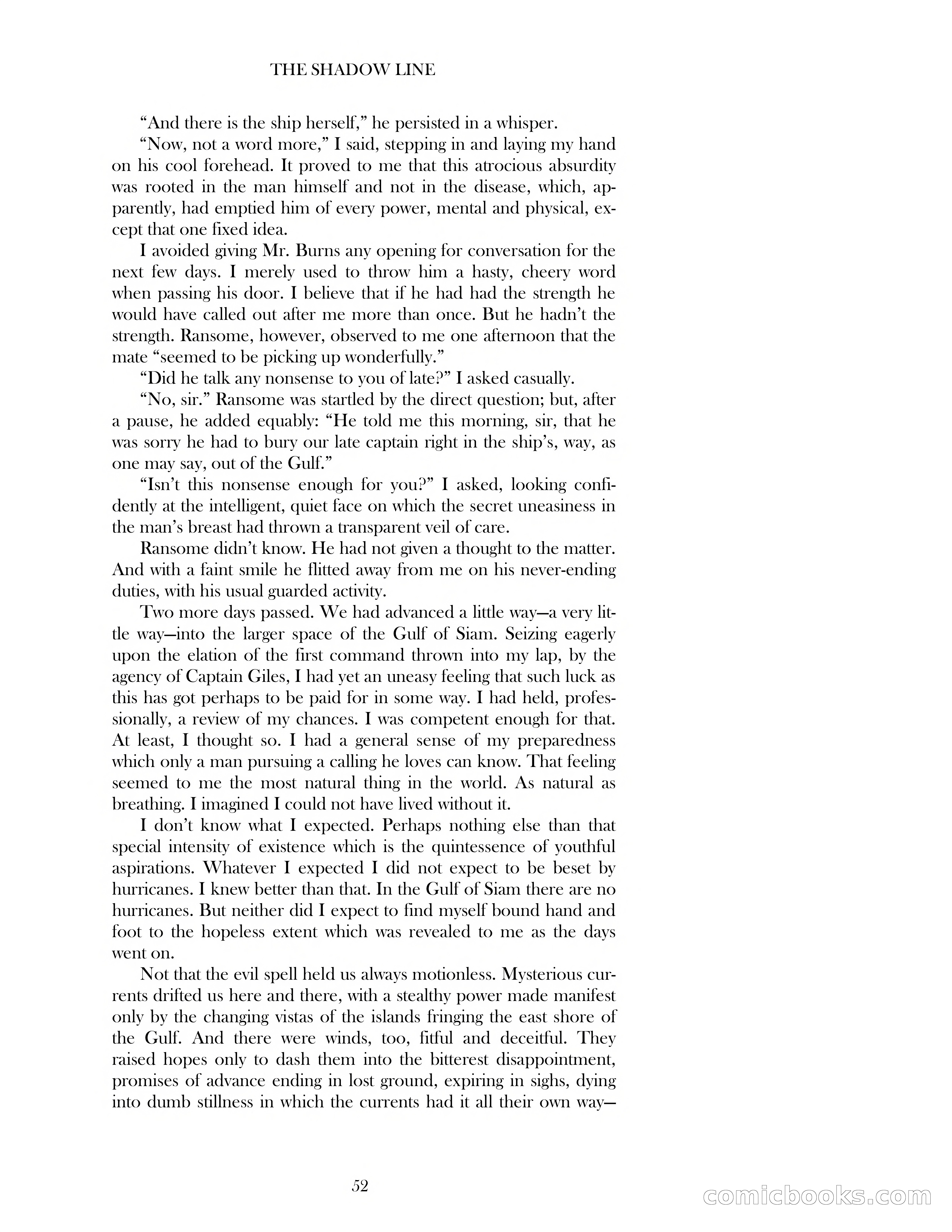 The Shadow Line — page 52 of 83