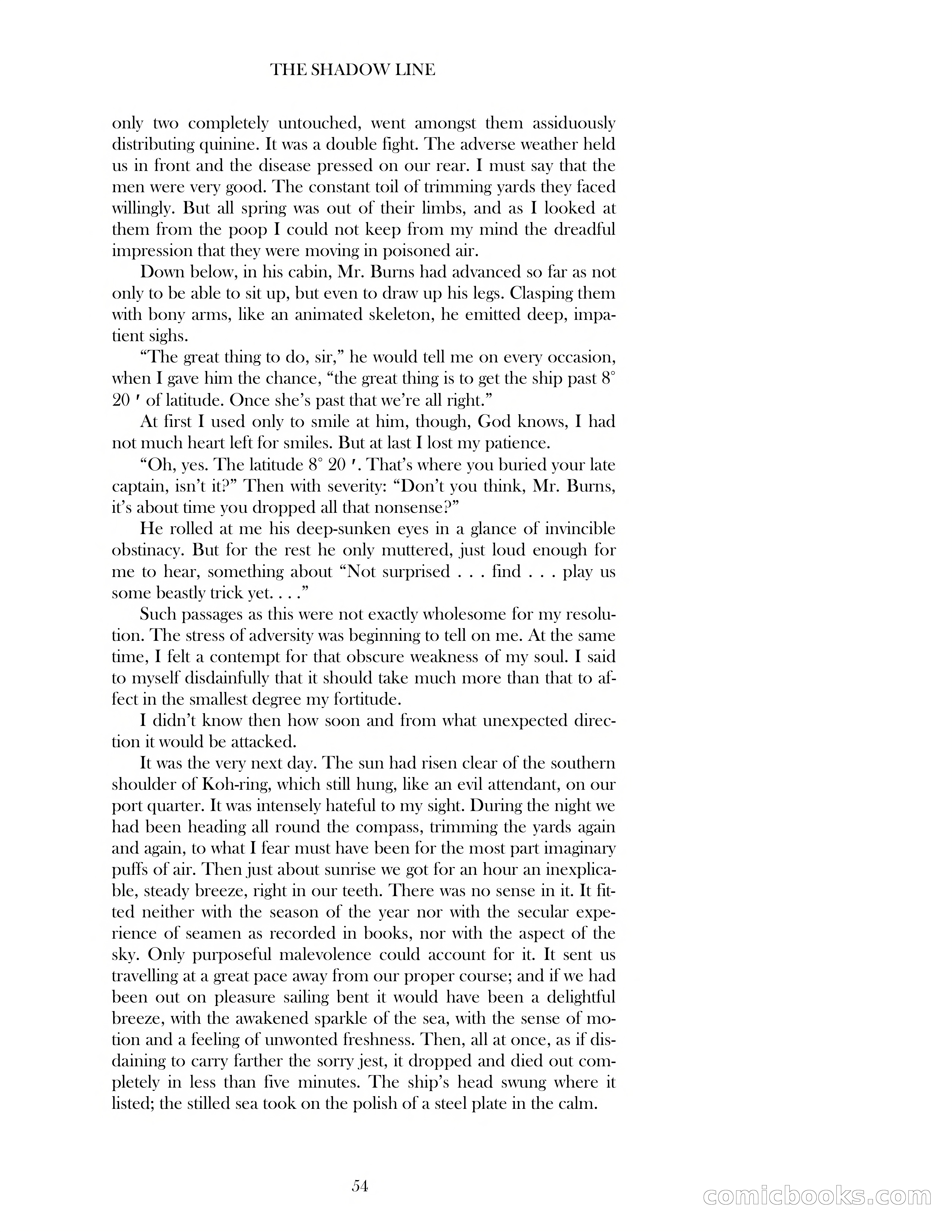 The Shadow Line — page 54 of 83