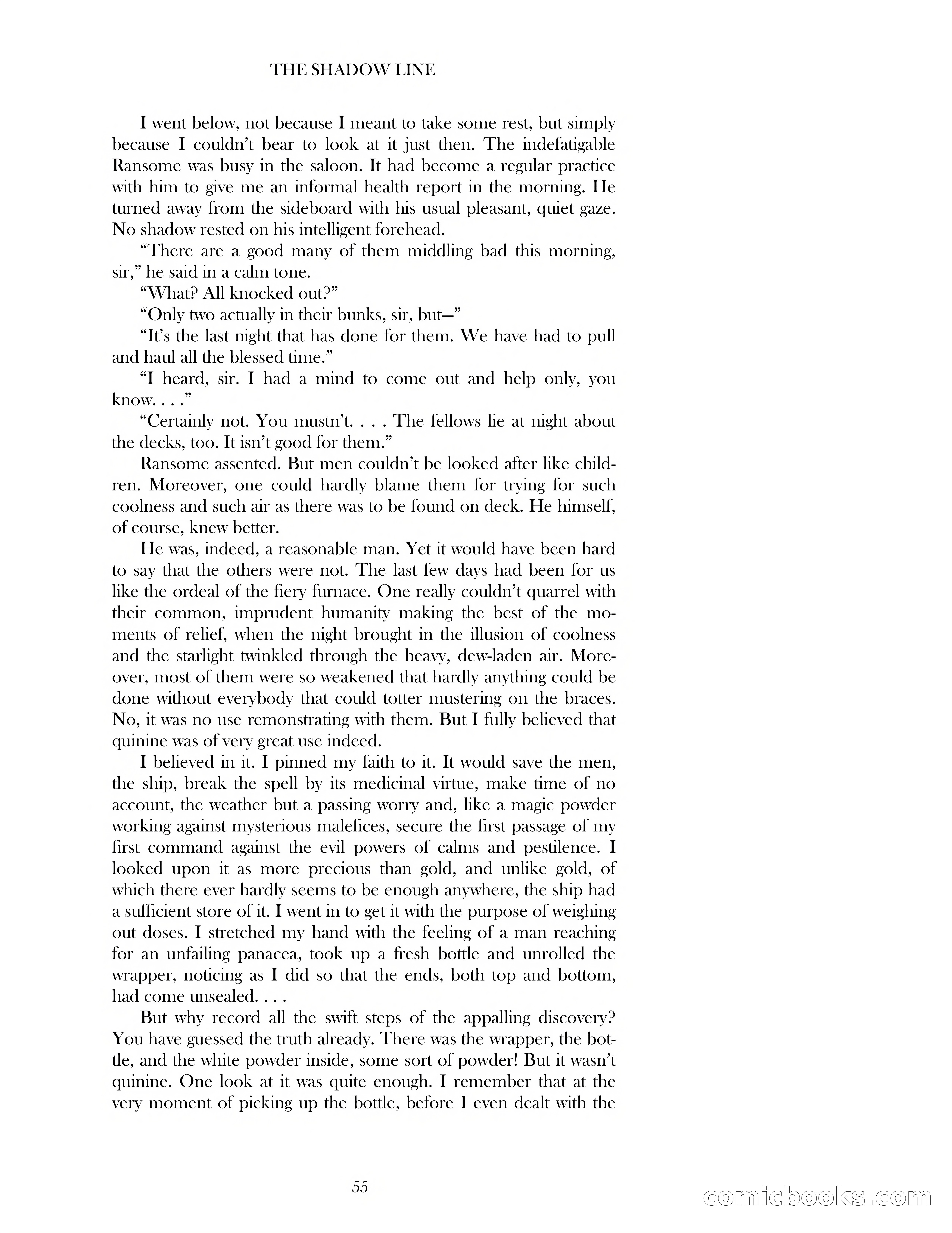 The Shadow Line — page 55 of 83