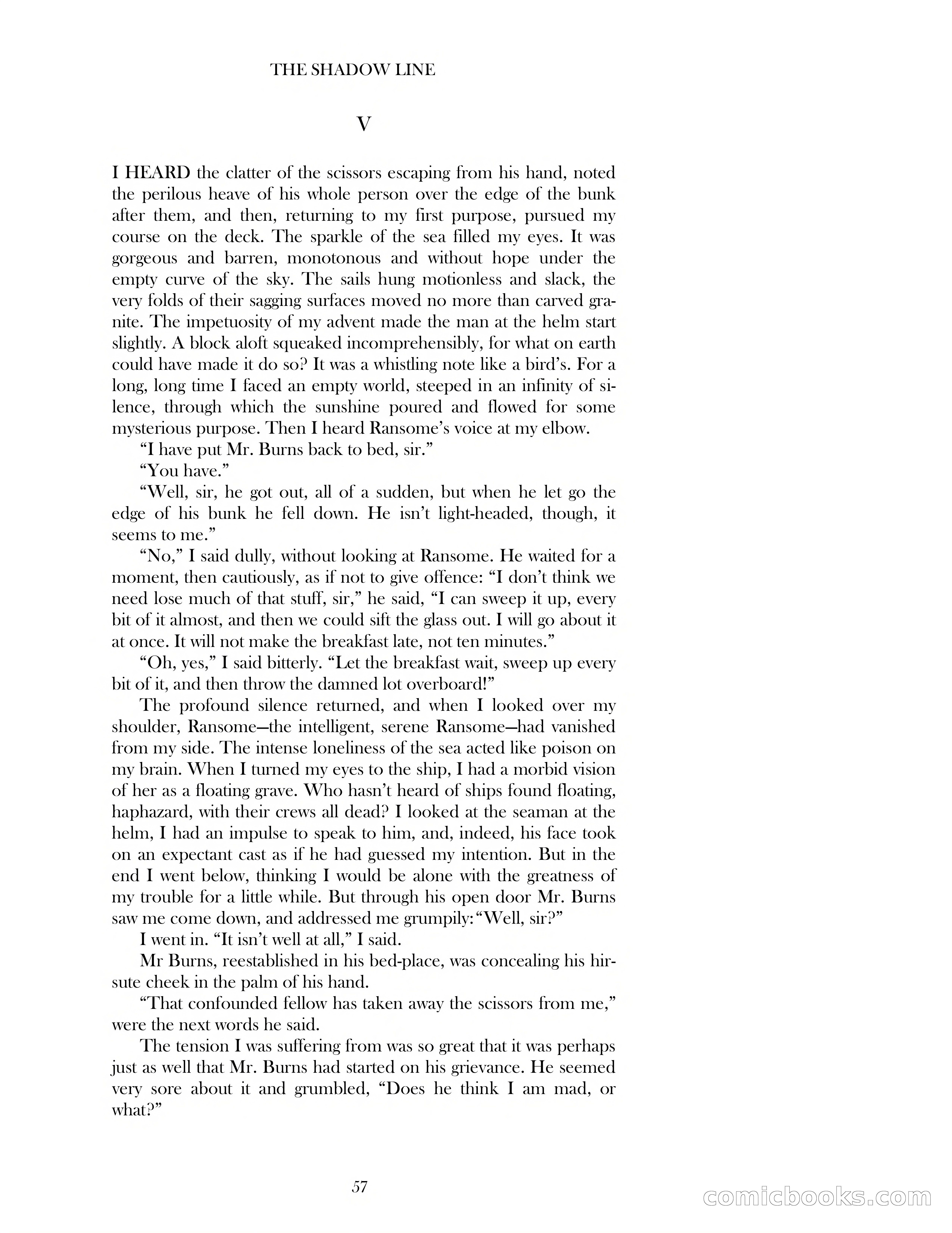 The Shadow Line — page 57 of 83