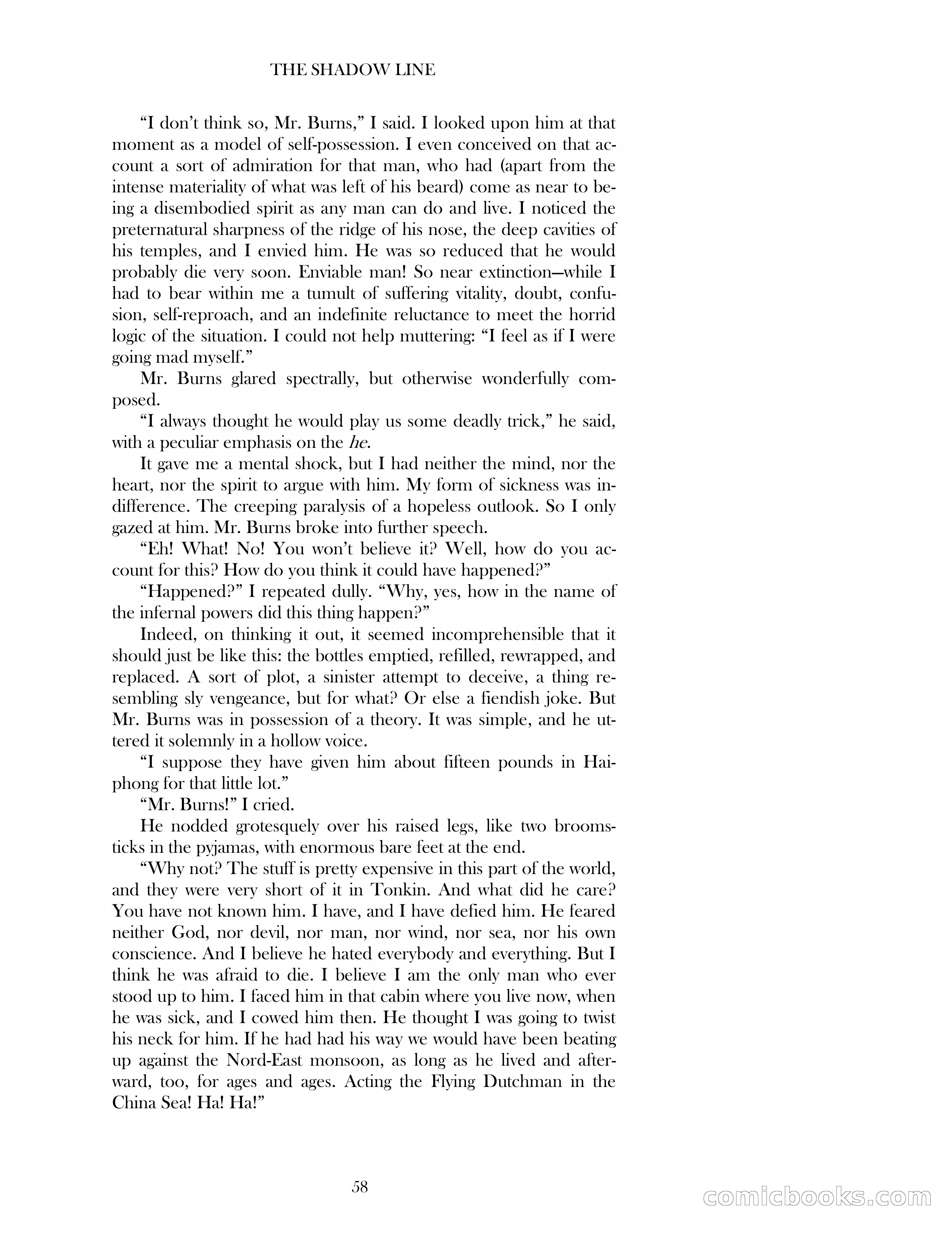 The Shadow Line — page 58 of 83