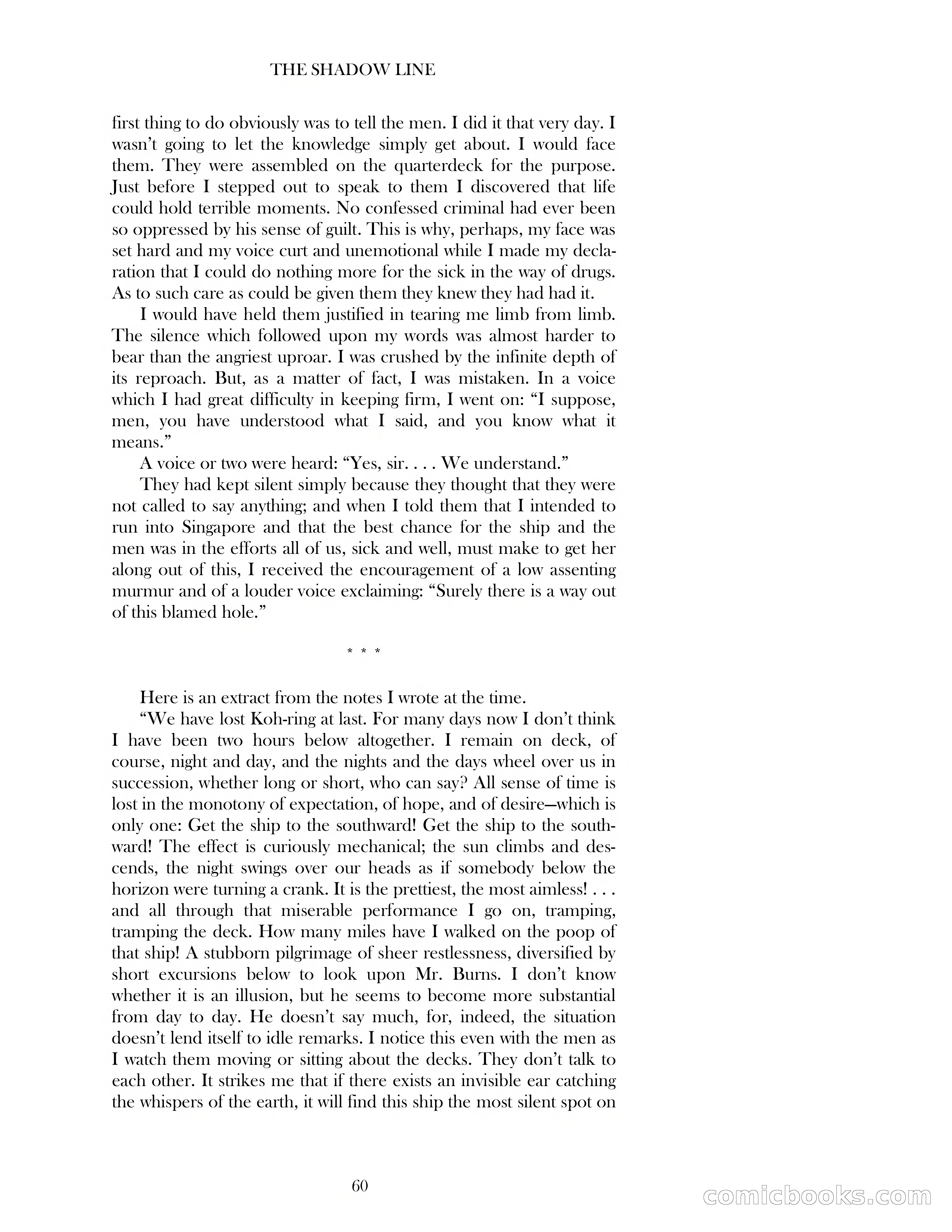 The Shadow Line — page 60 of 83