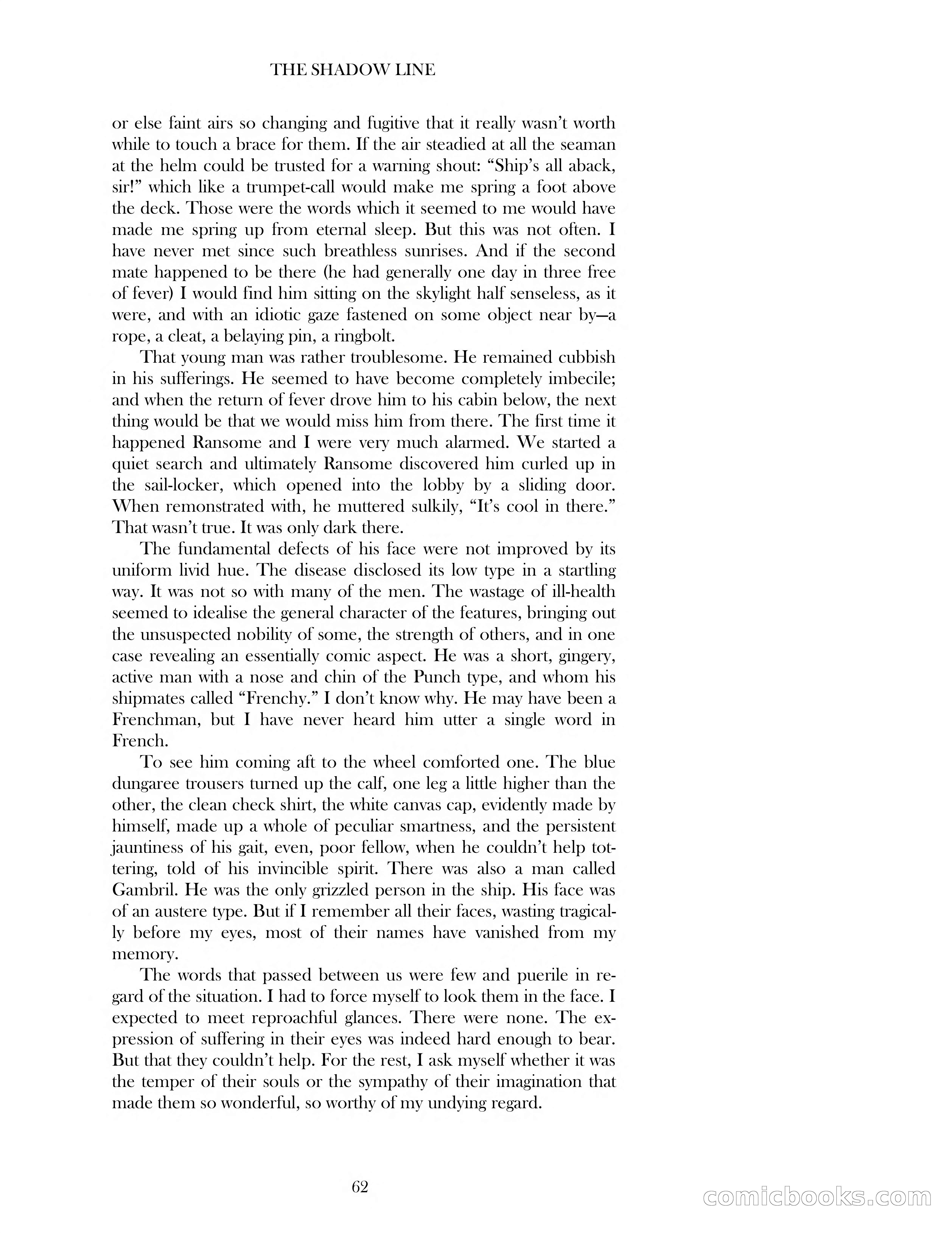 The Shadow Line — page 62 of 83