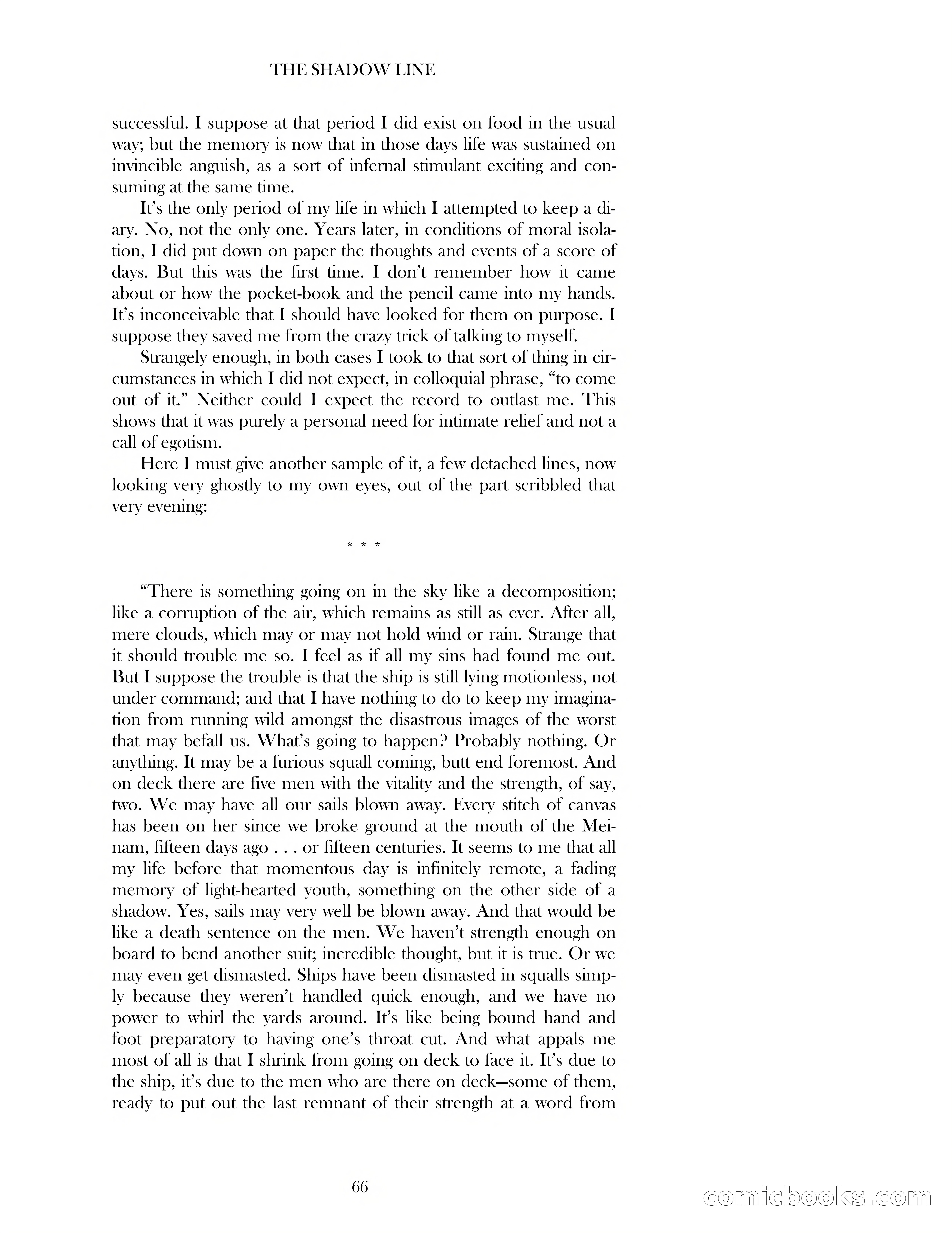 The Shadow Line — page 66 of 83