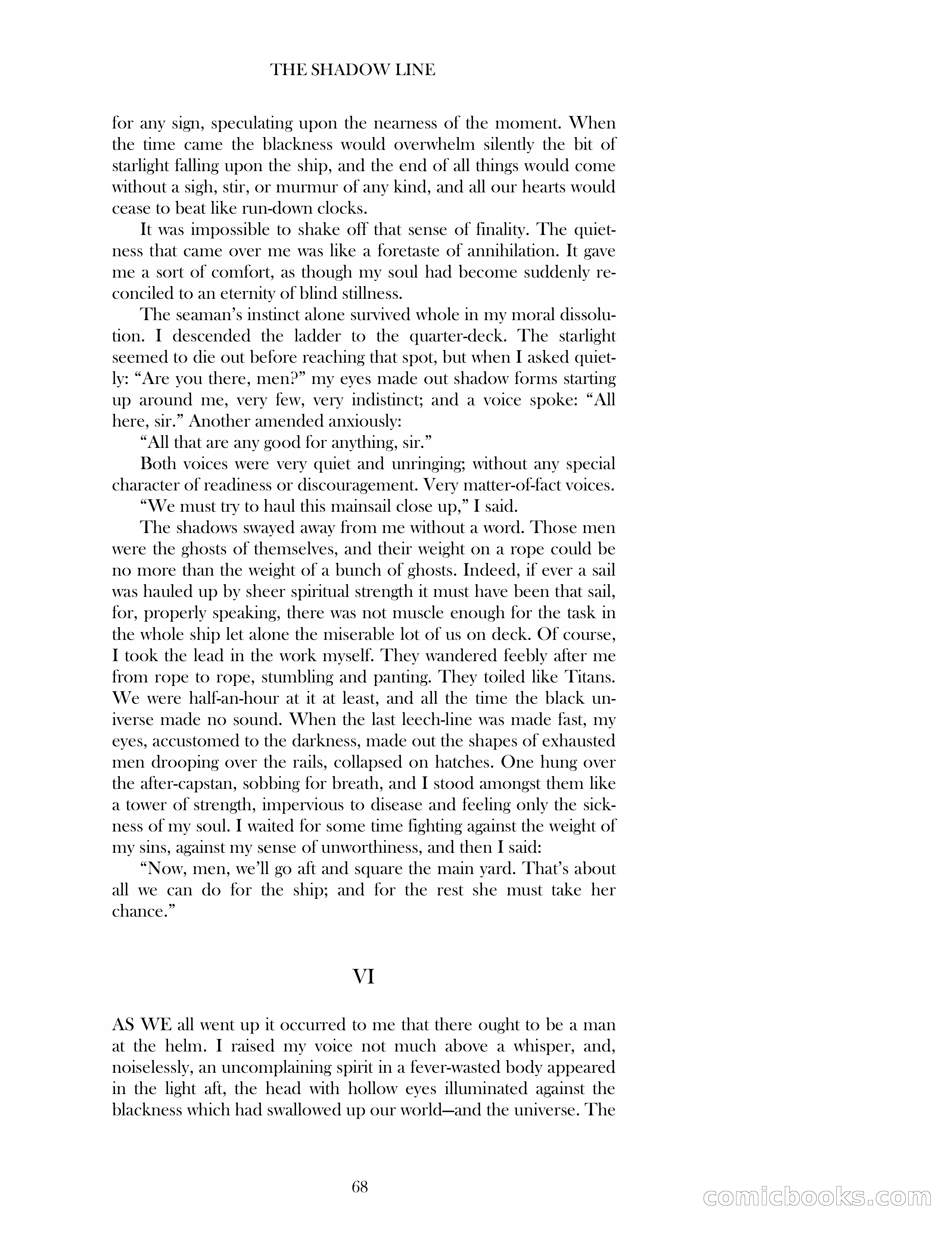 The Shadow Line — page 68 of 83