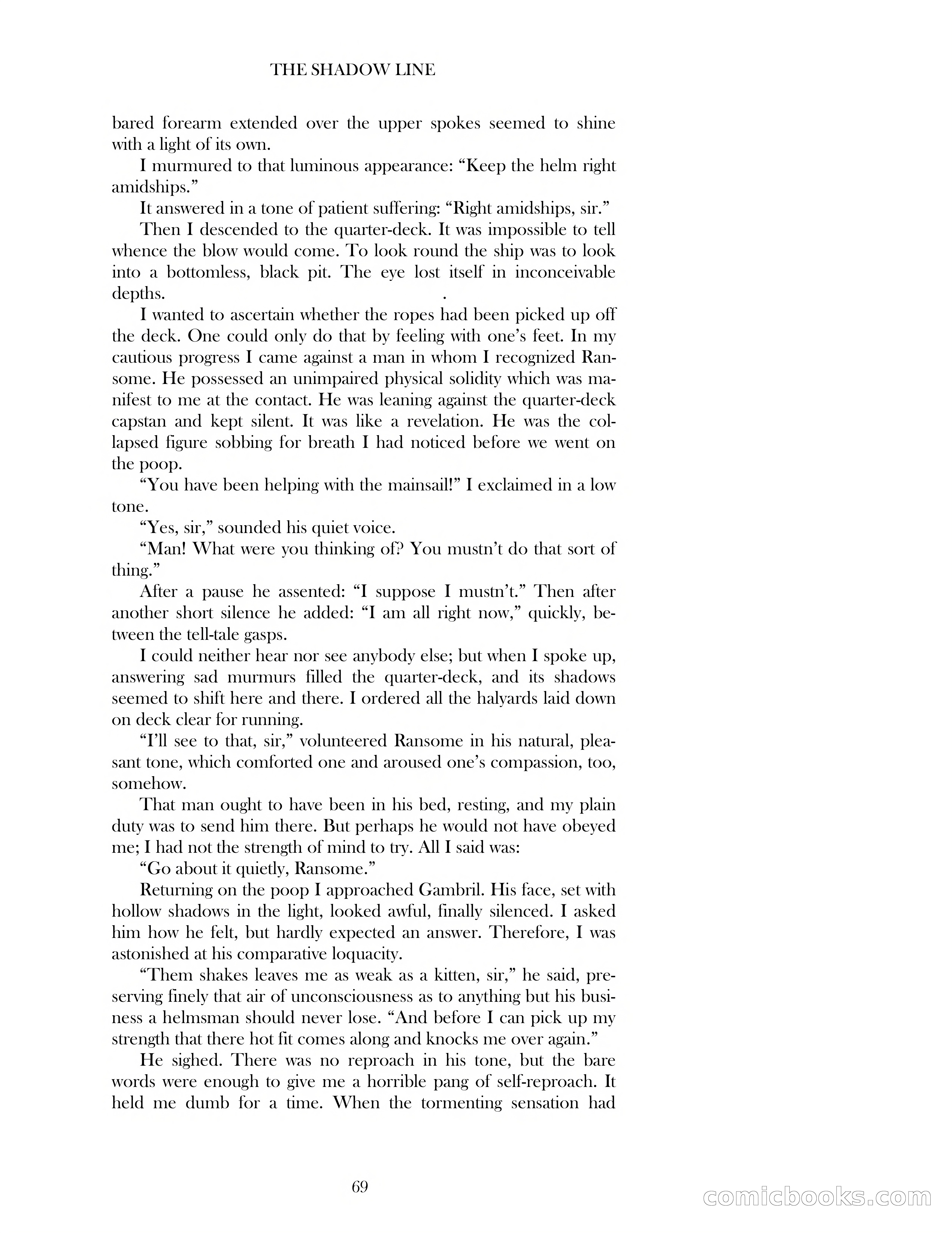 The Shadow Line — page 69 of 83