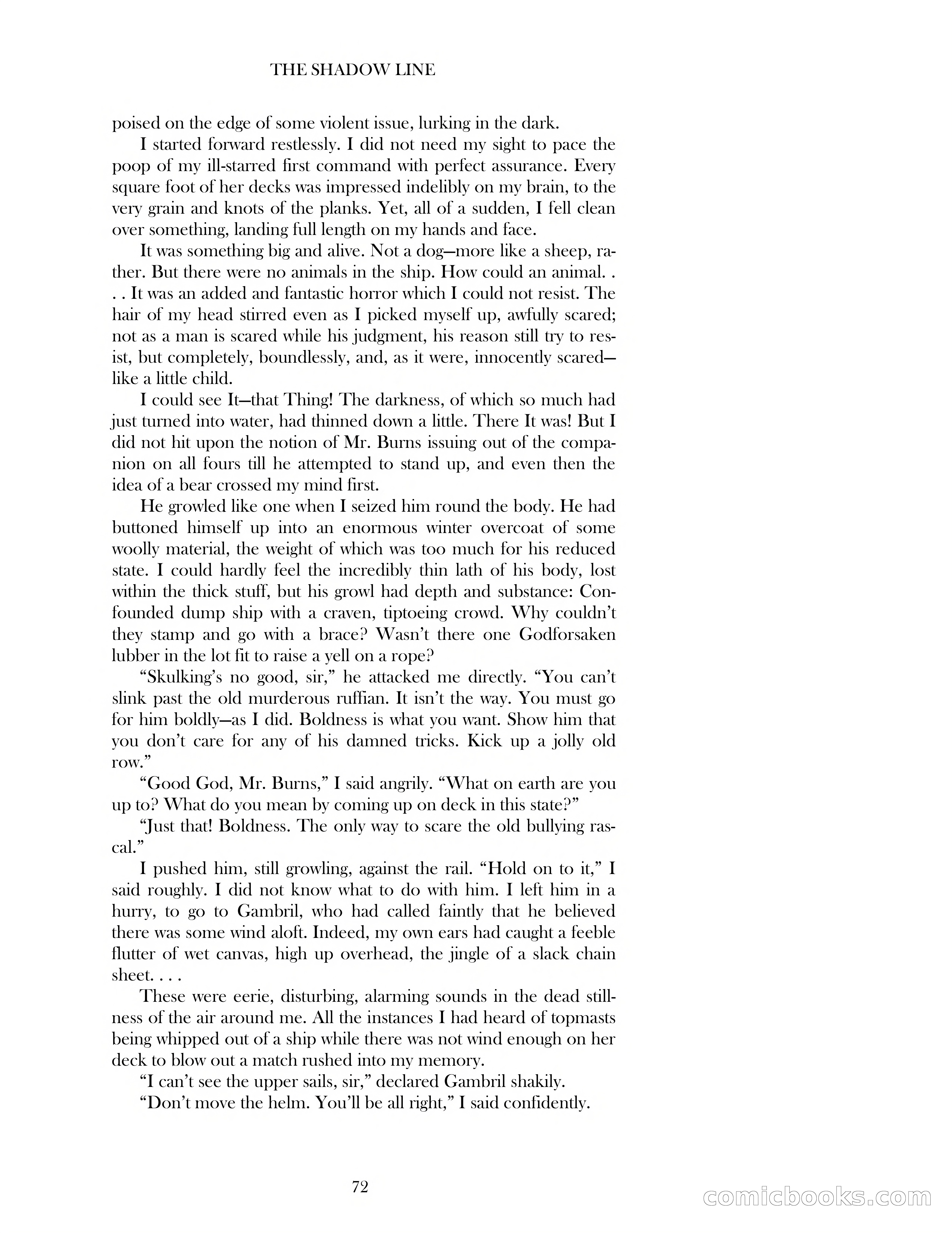 The Shadow Line — page 72 of 83