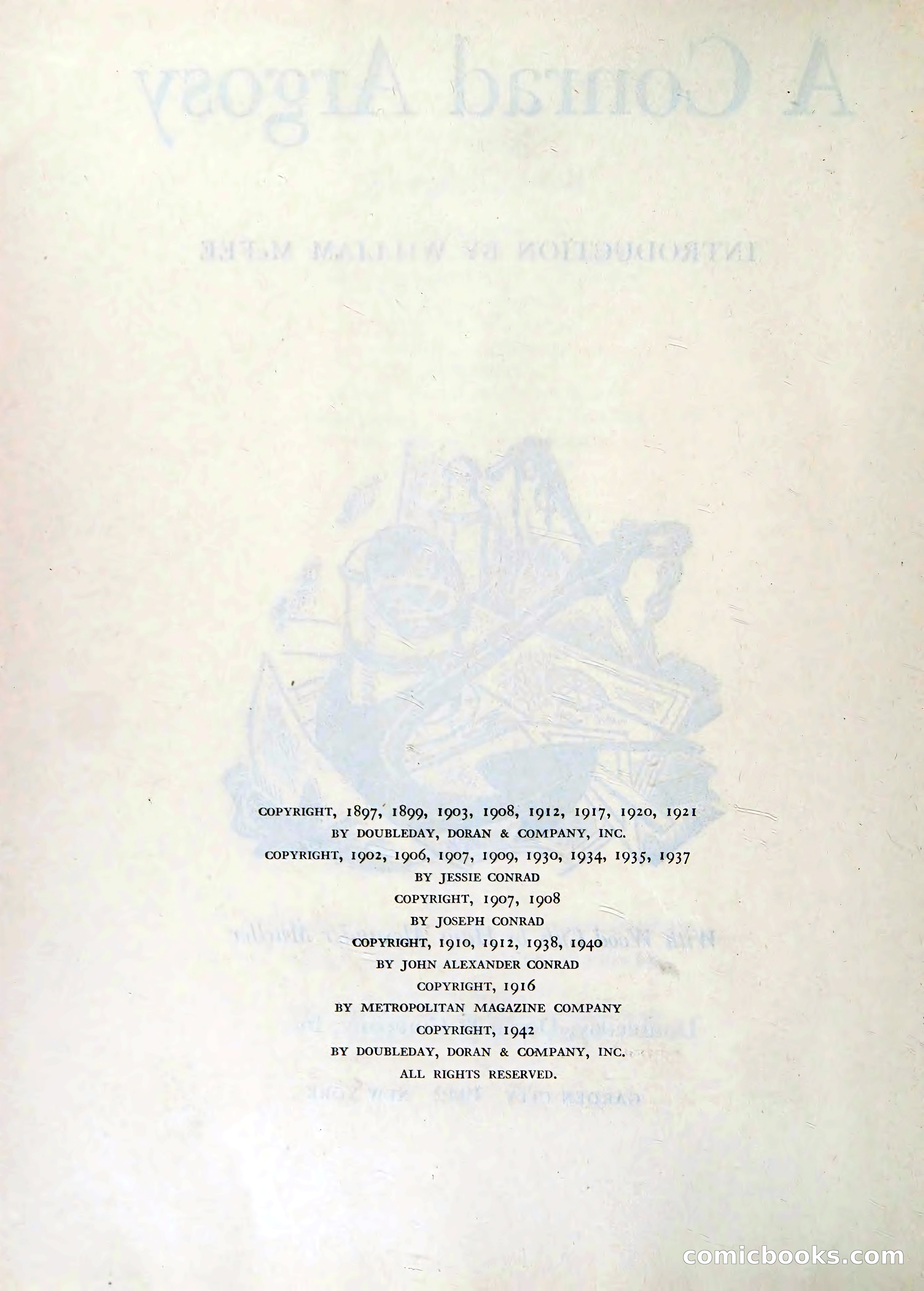 A Conrad Argosy — page 9 of 399