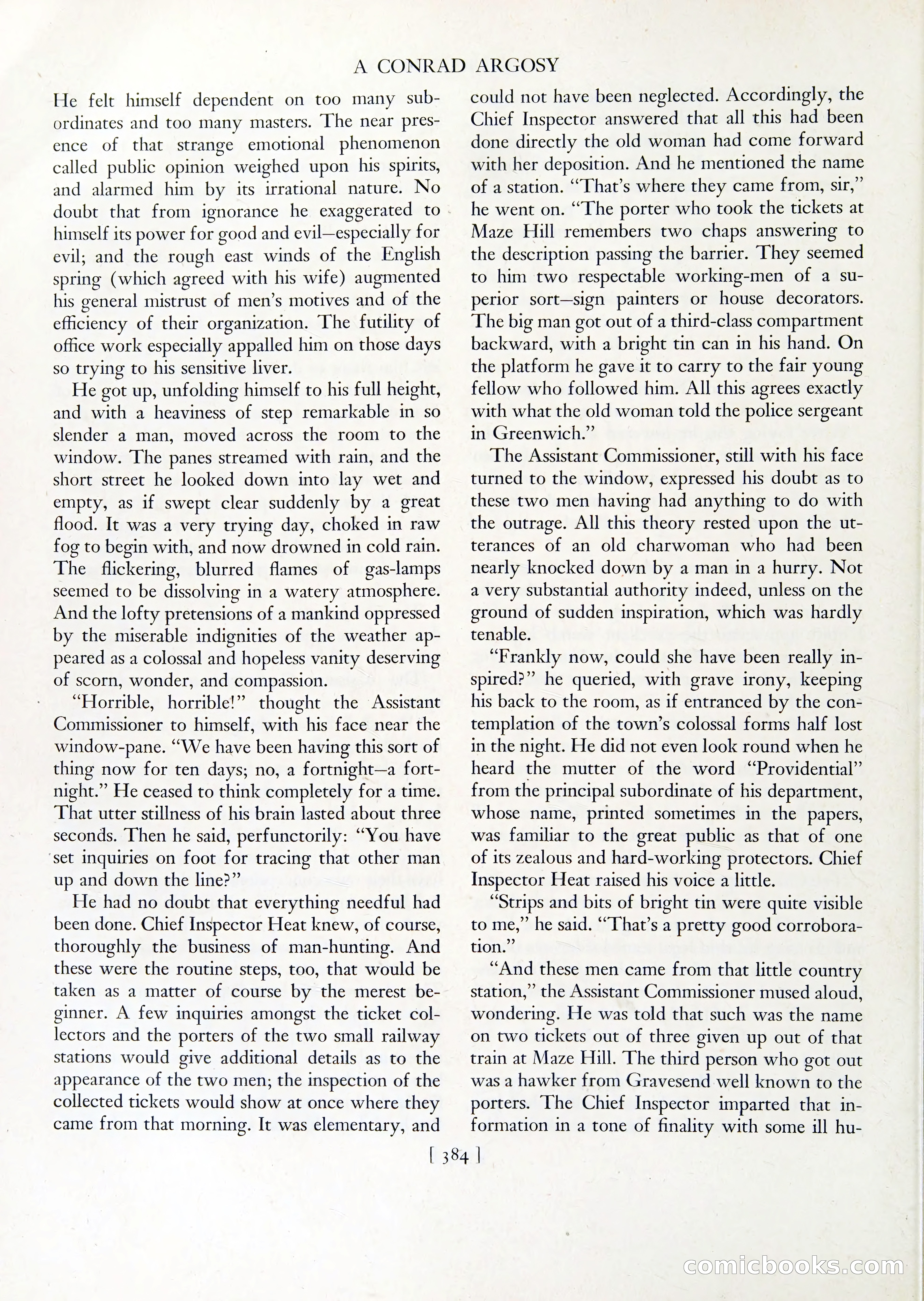A Conrad Argosy — page 399 of 399