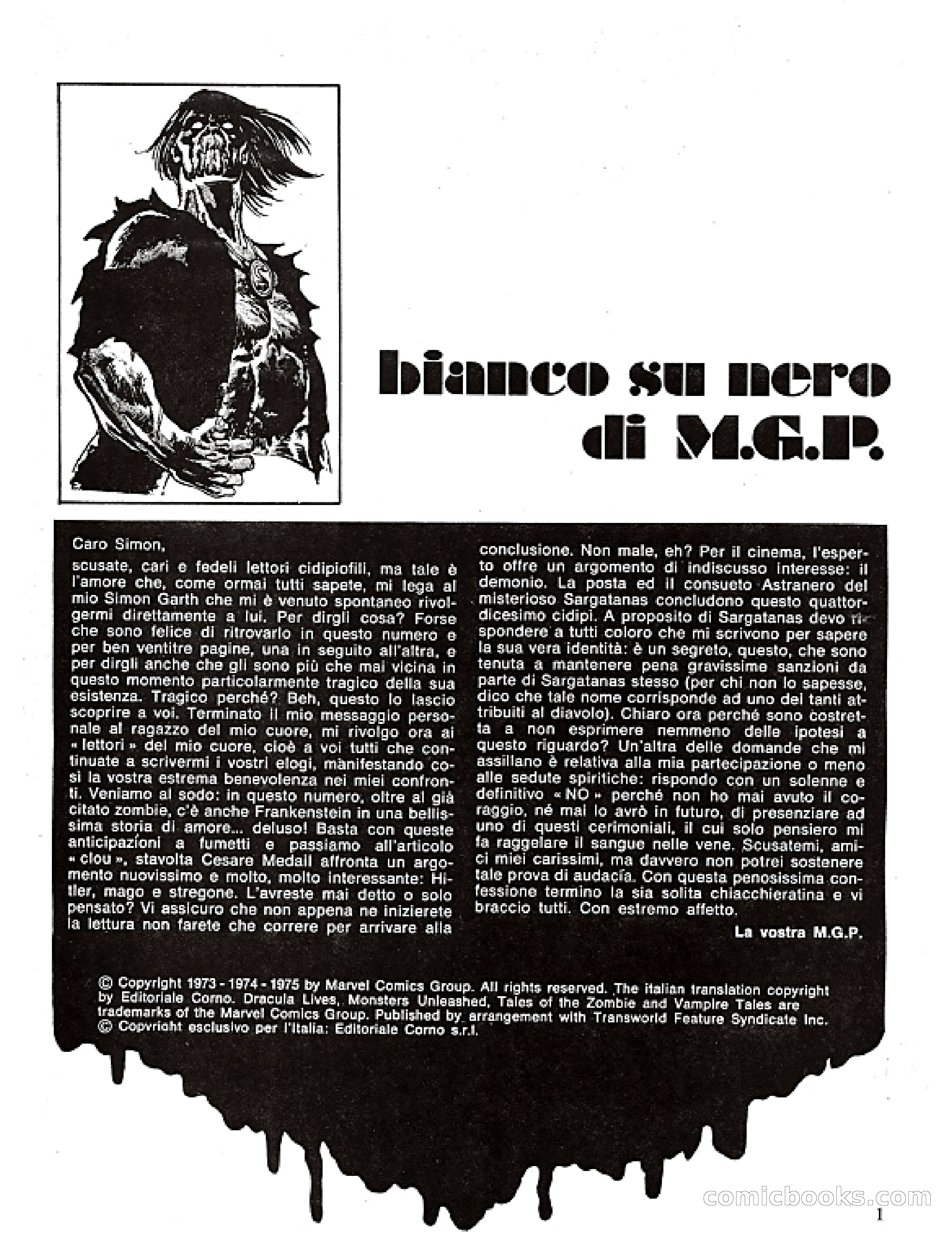 Corriere Della Paura No. 14 — page 3 of 52