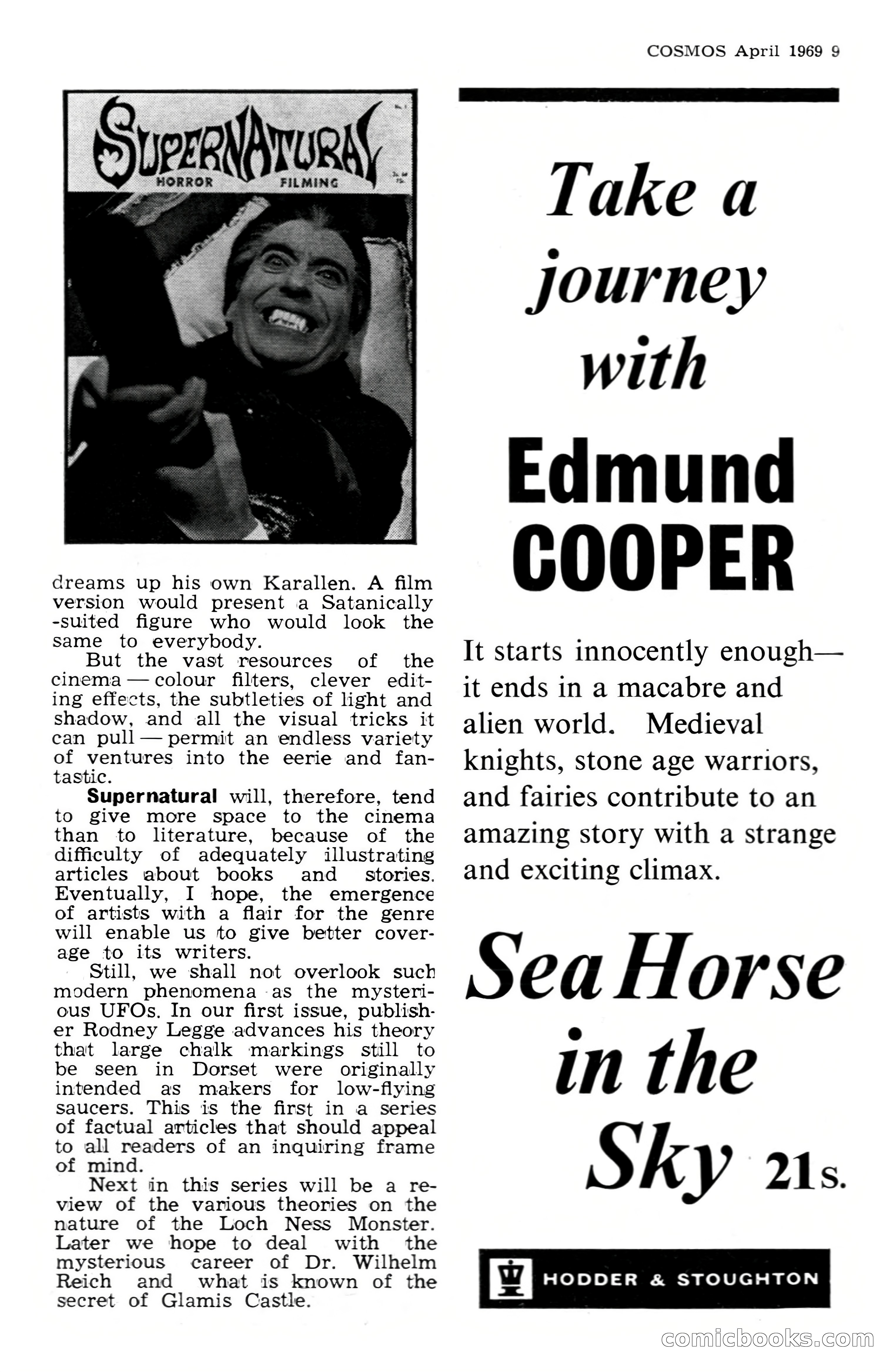 Cosmos Science-Fantasy Review, No. 1 — page 9 of 20