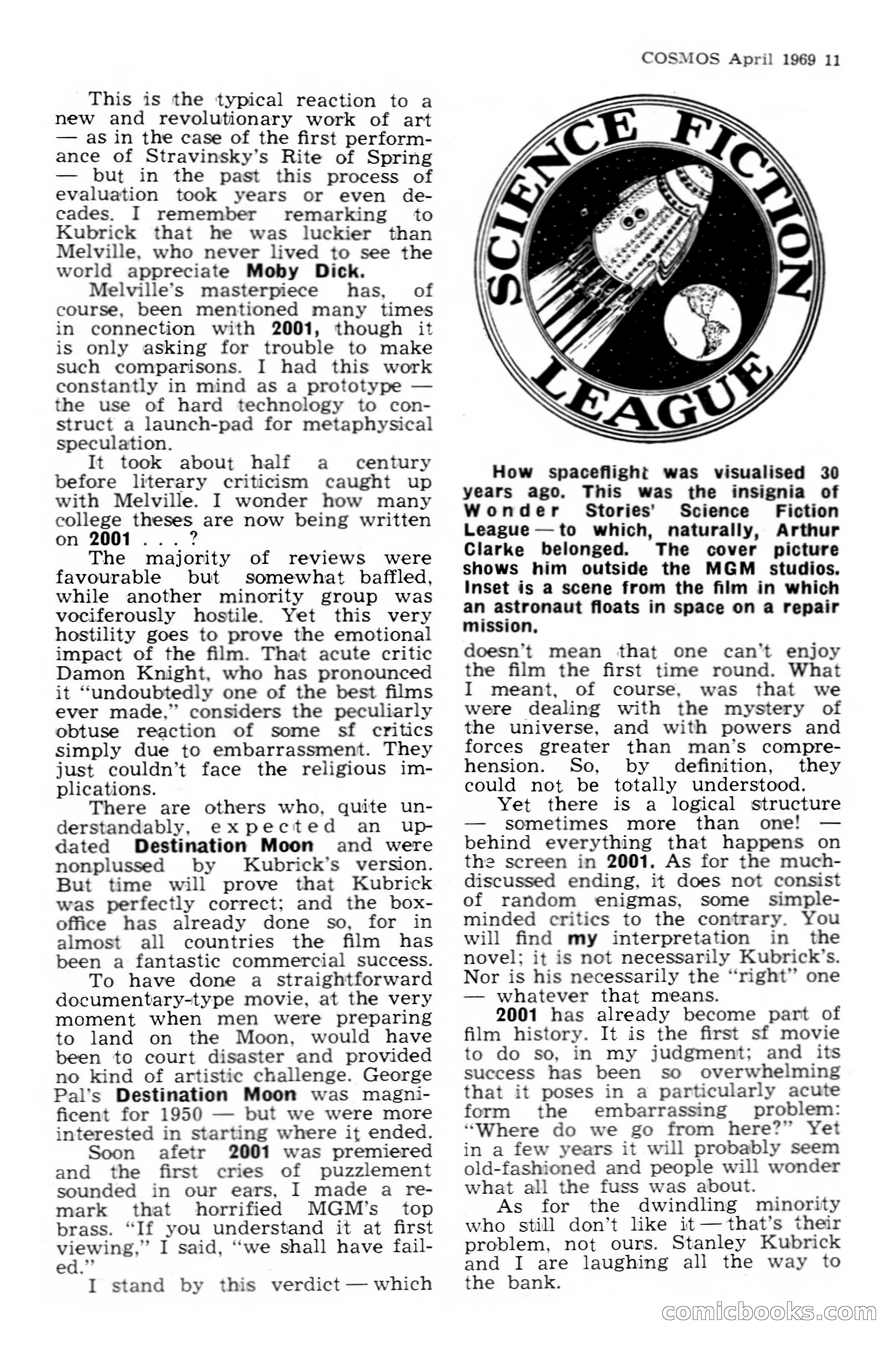 Cosmos Science-Fantasy Review, No. 1 — page 11 of 20