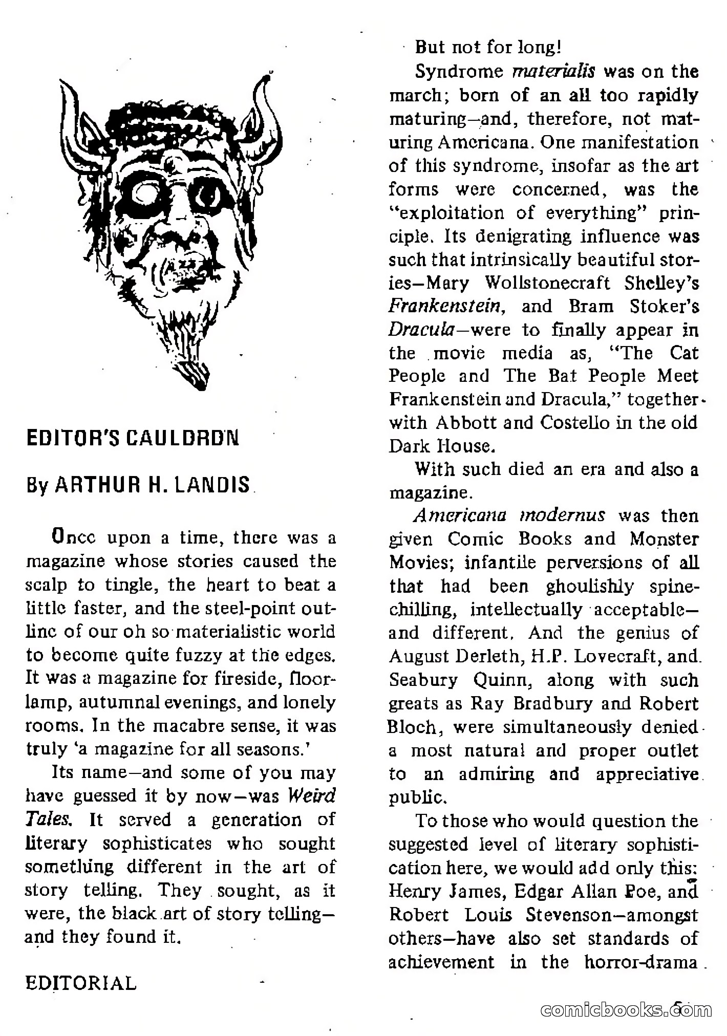 Coven 13, Vol. 1, No. 1 — page 5 of 148