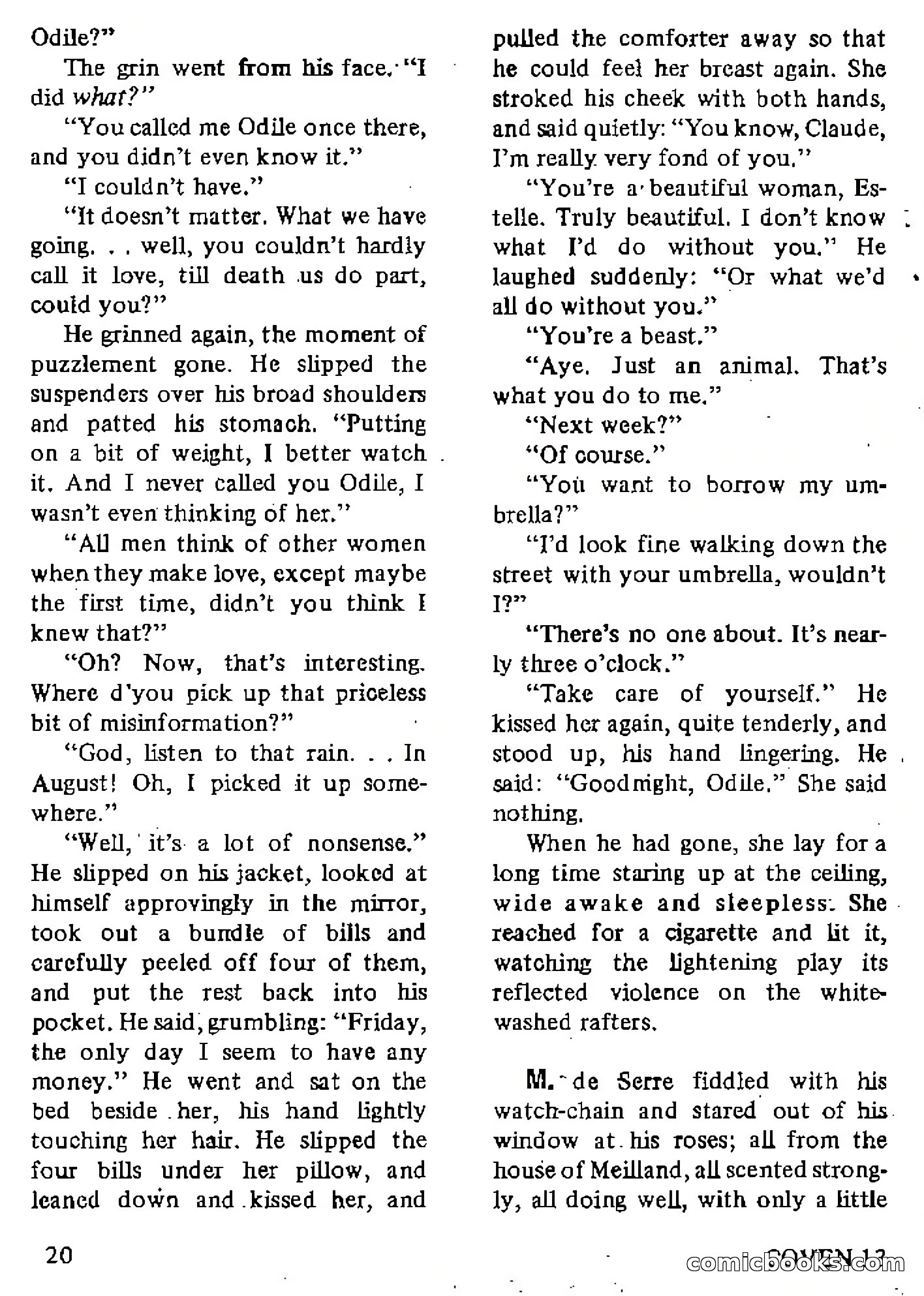 Coven 13, Vol. 1, No. 1 — page 20 of 148