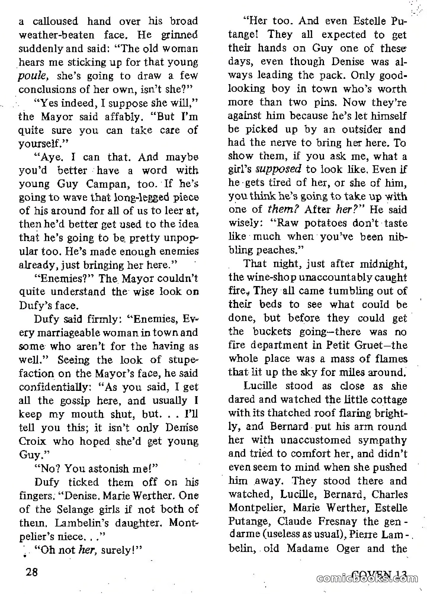 Coven 13, Vol. 1, No. 1 — page 28 of 148