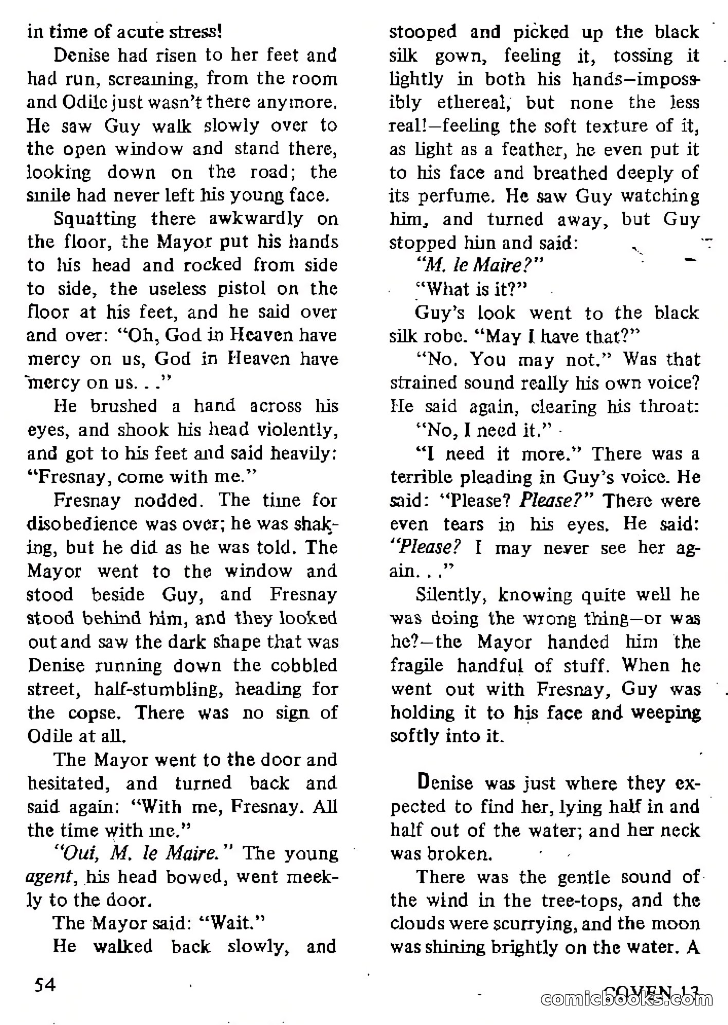 Coven 13, Vol. 1, No. 1 — page 54 of 148