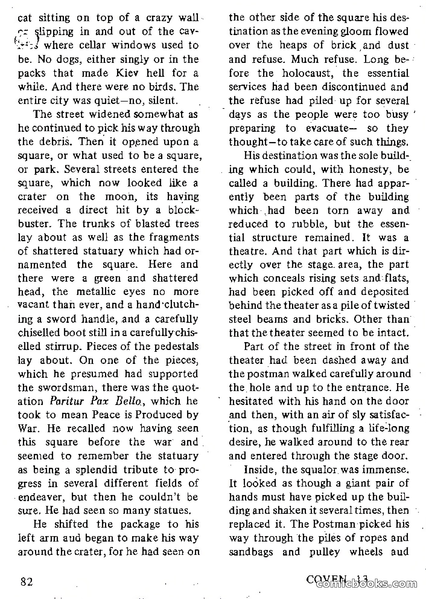 Coven 13, Vol. 1, No. 1 — page 82 of 148