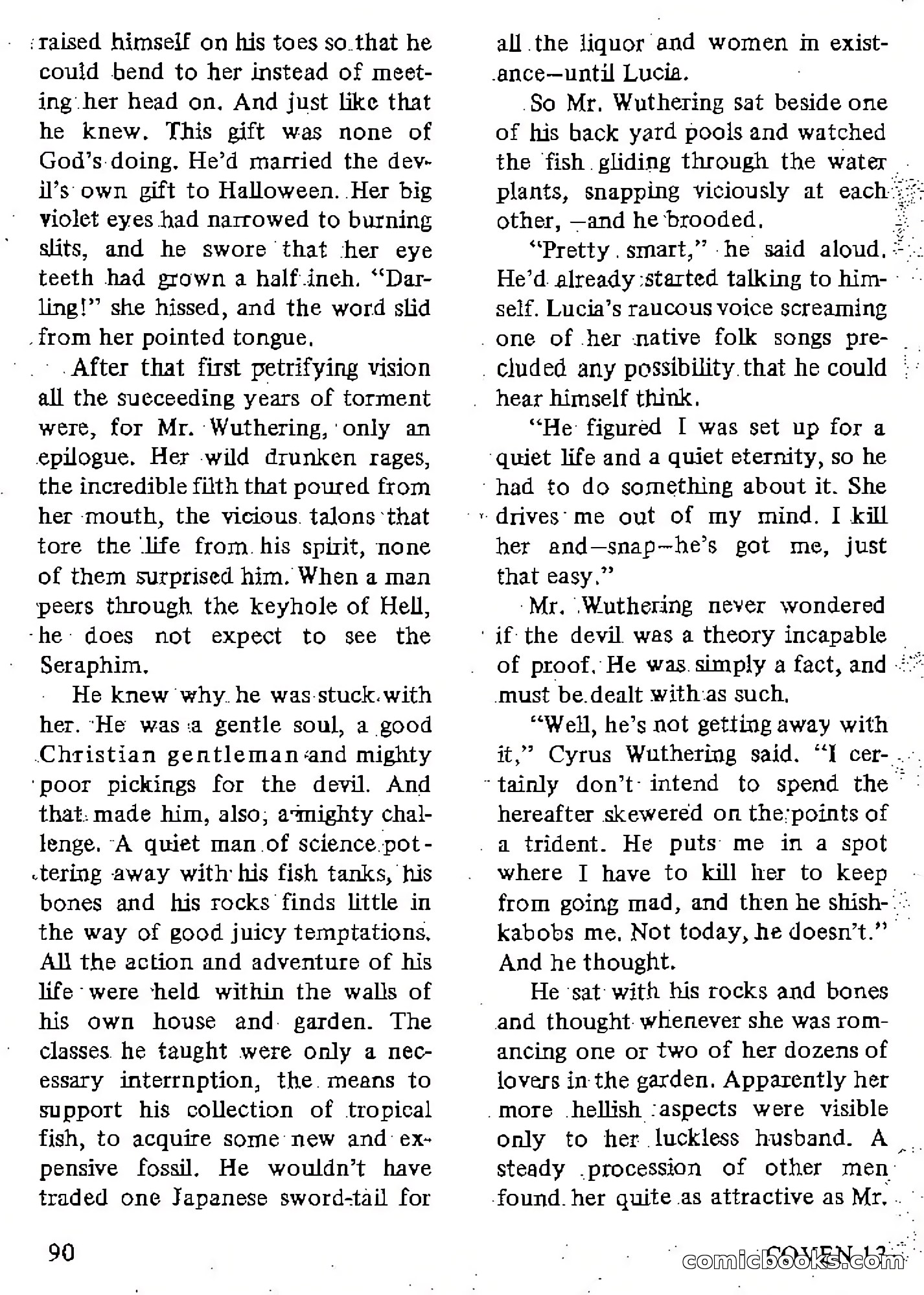 Coven 13, Vol. 1, No. 1 — page 90 of 148