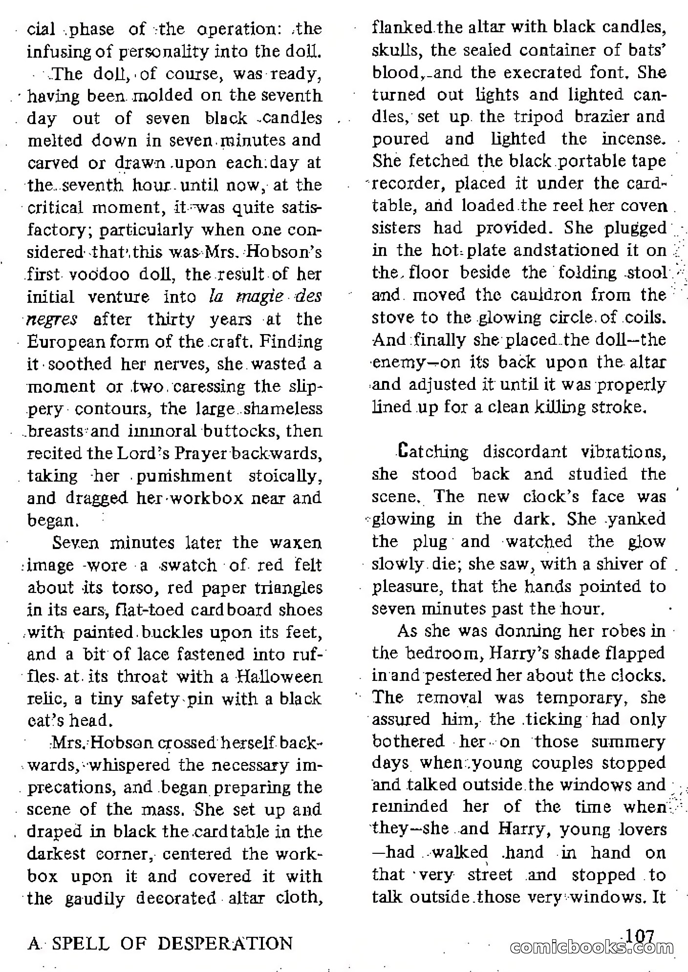 Coven 13, Vol. 1, No. 1 — page 107 of 148