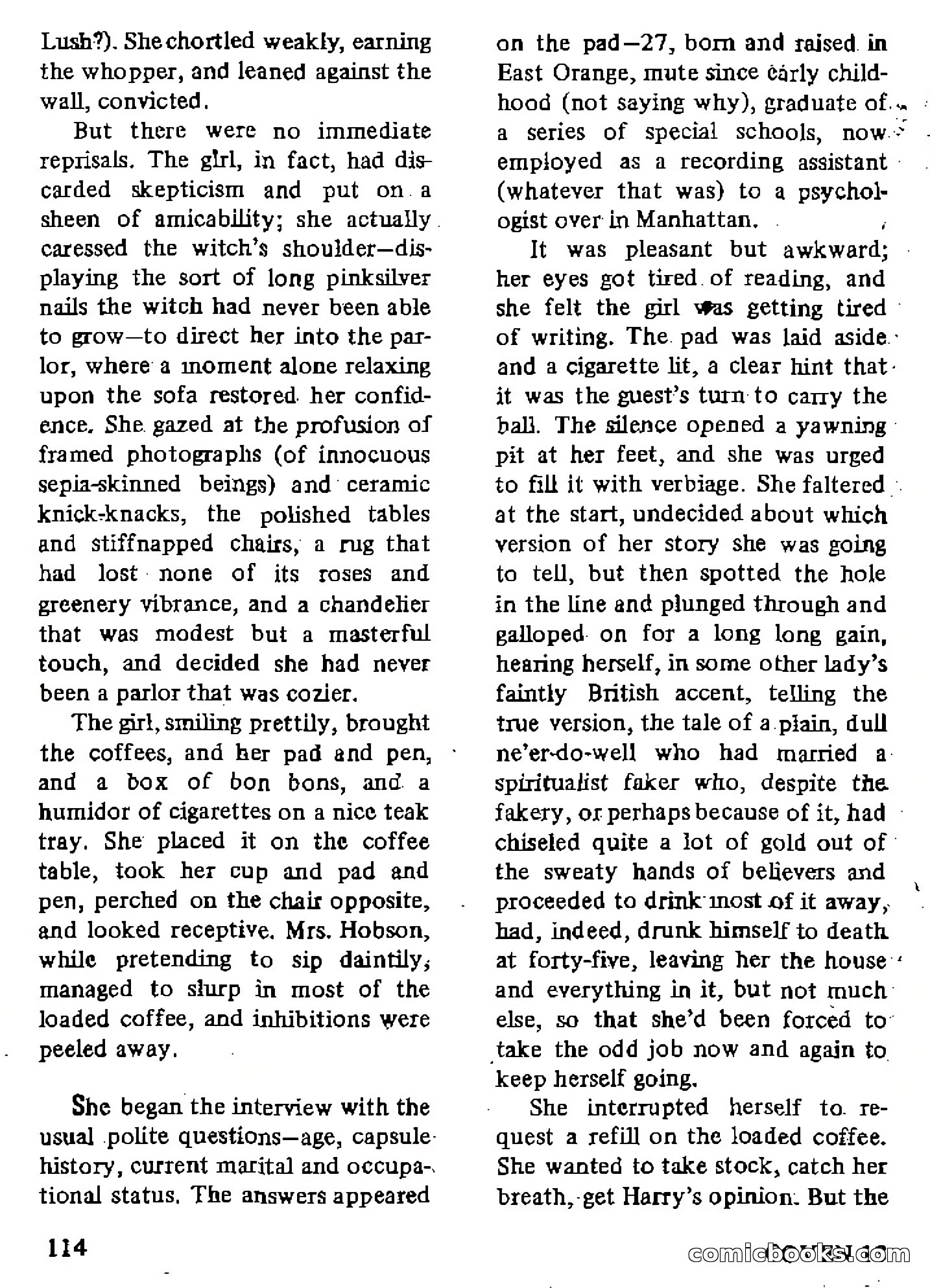 Coven 13, Vol. 1, No. 1 — page 114 of 148