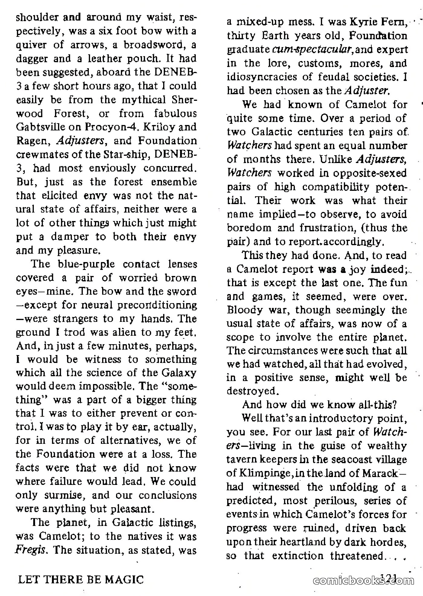Coven 13, Vol. 1, No. 1 — page 121 of 148