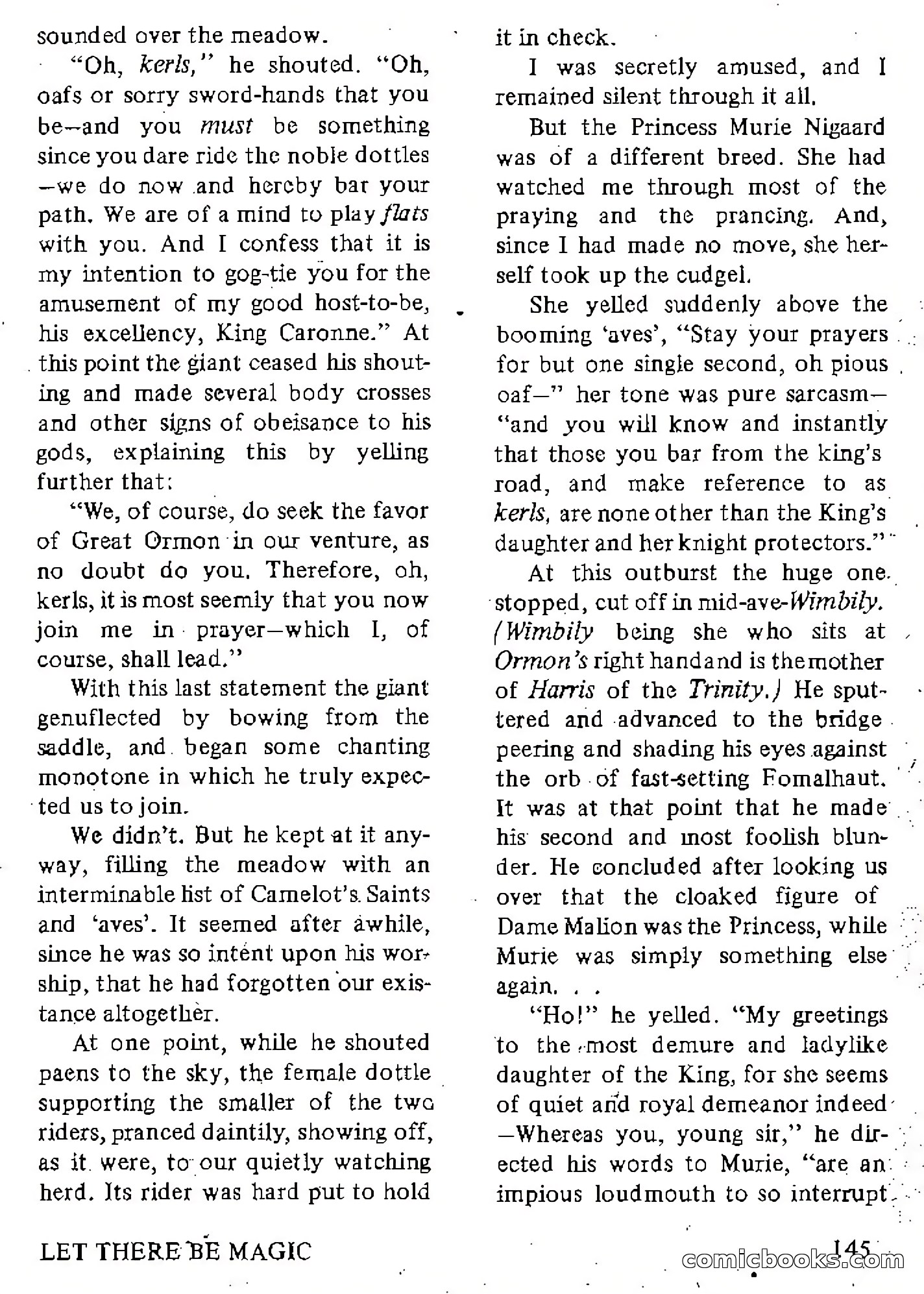 Coven 13, Vol. 1, No. 1 — page 145 of 148