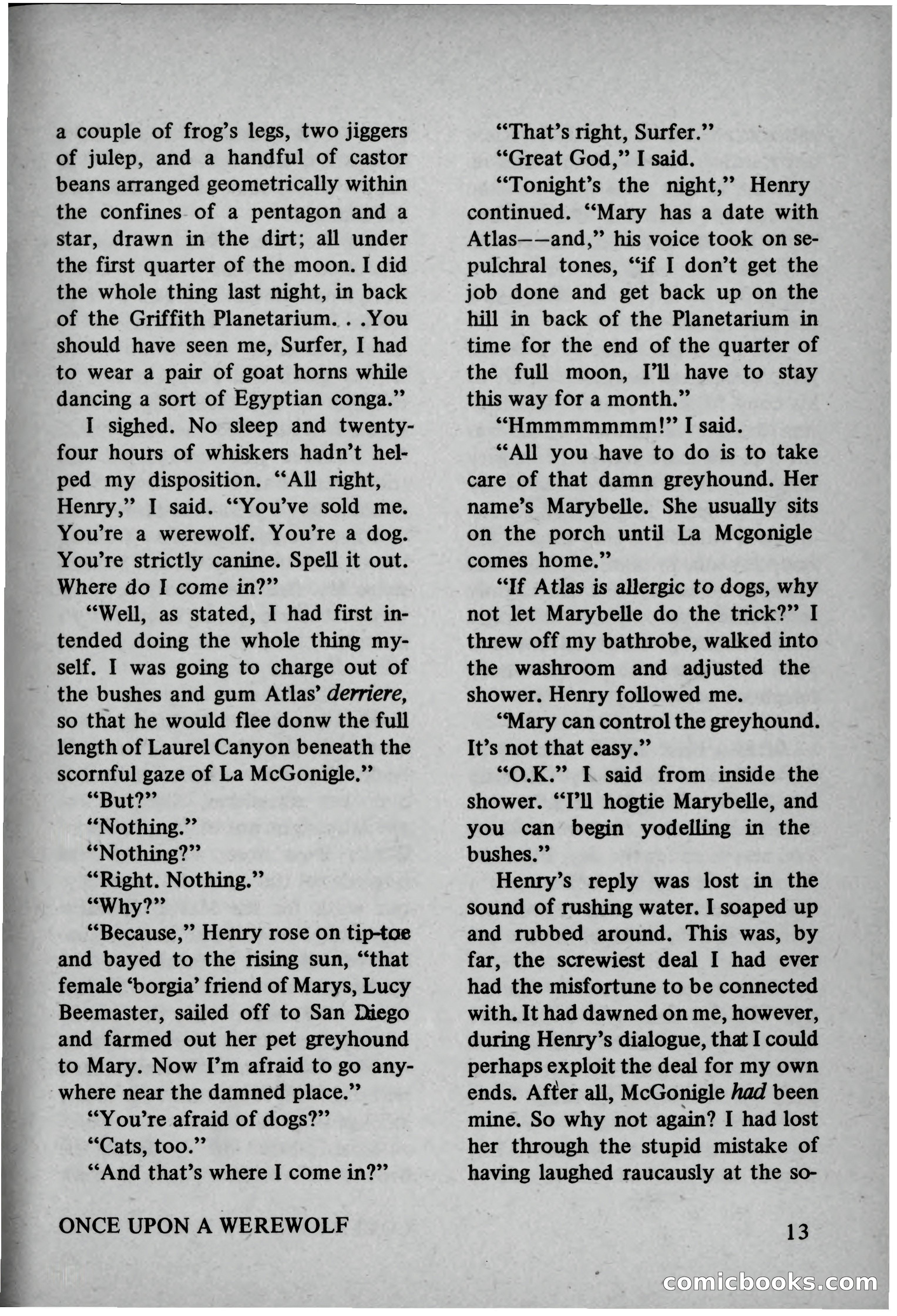 Coven 13, November 1969 — page 13 of 147