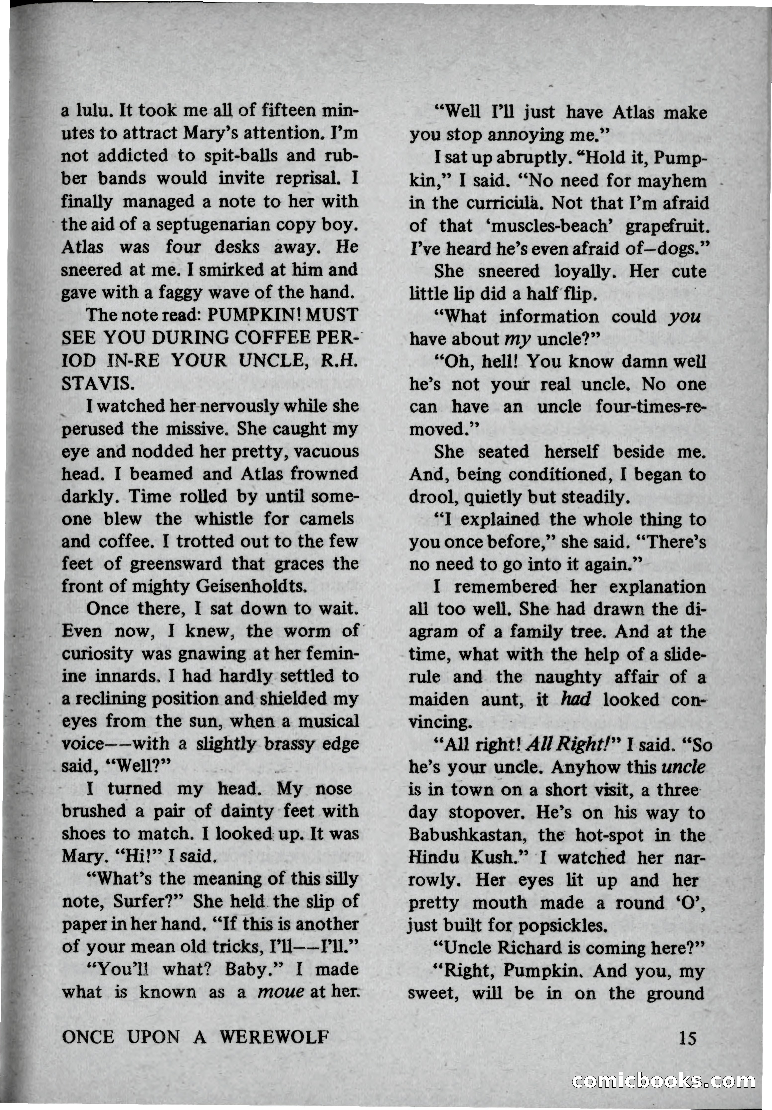 Coven 13, November 1969 — page 15 of 147