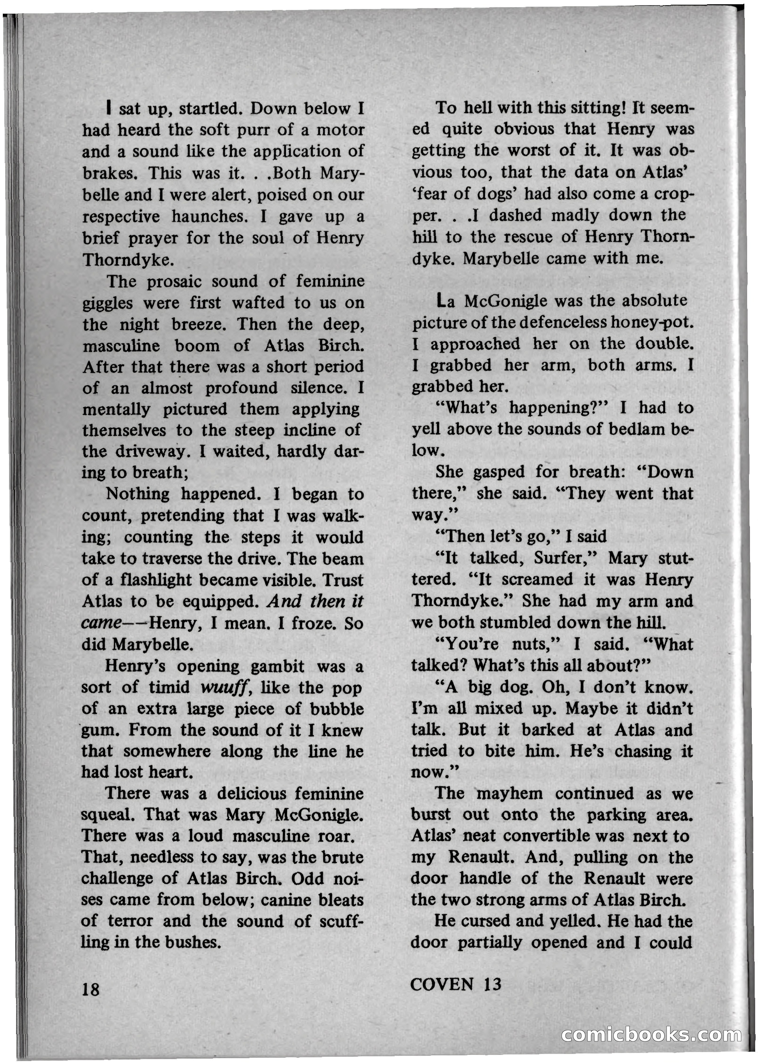 Coven 13, November 1969 — page 18 of 147