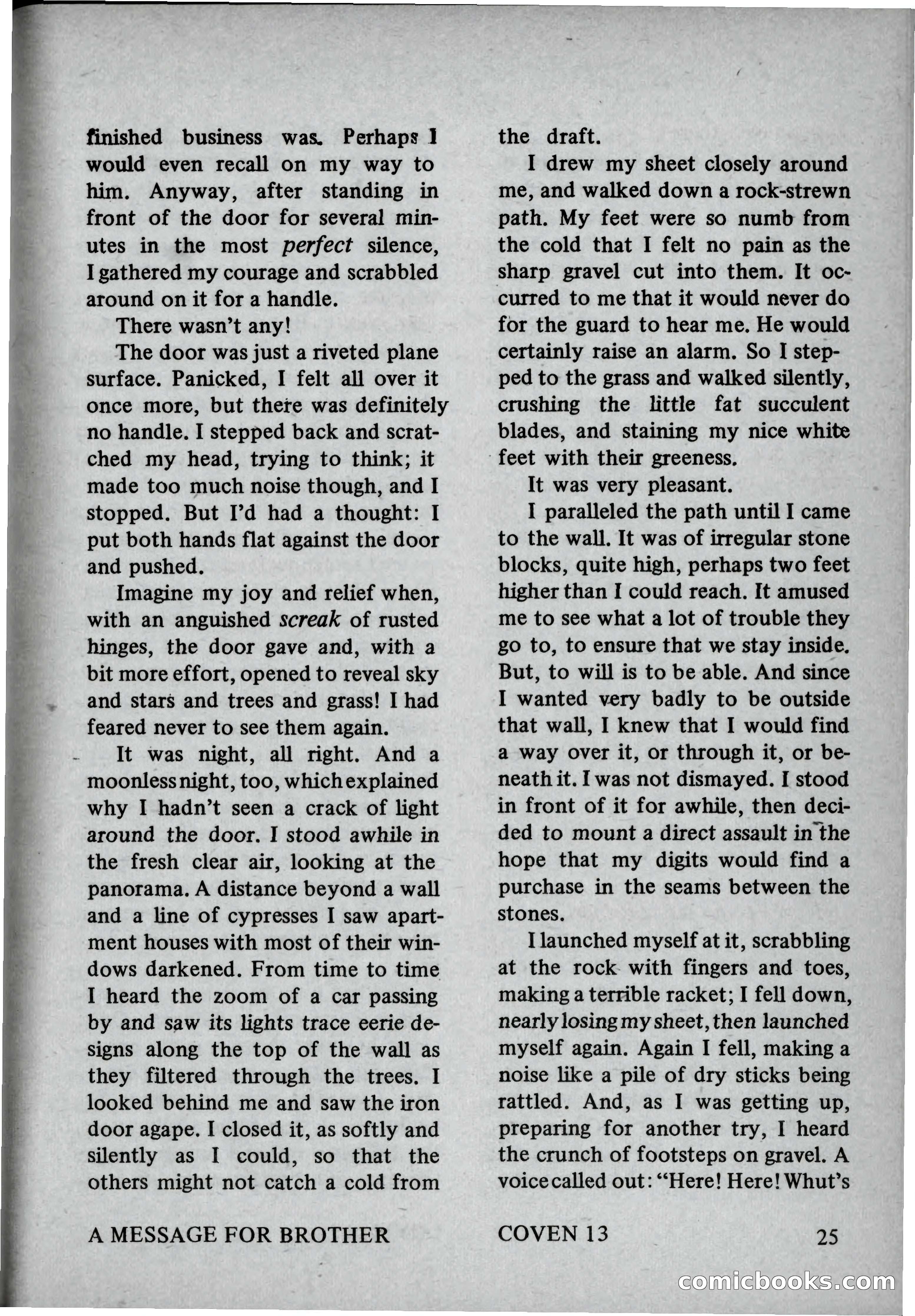 Coven 13, November 1969 — page 25 of 147
