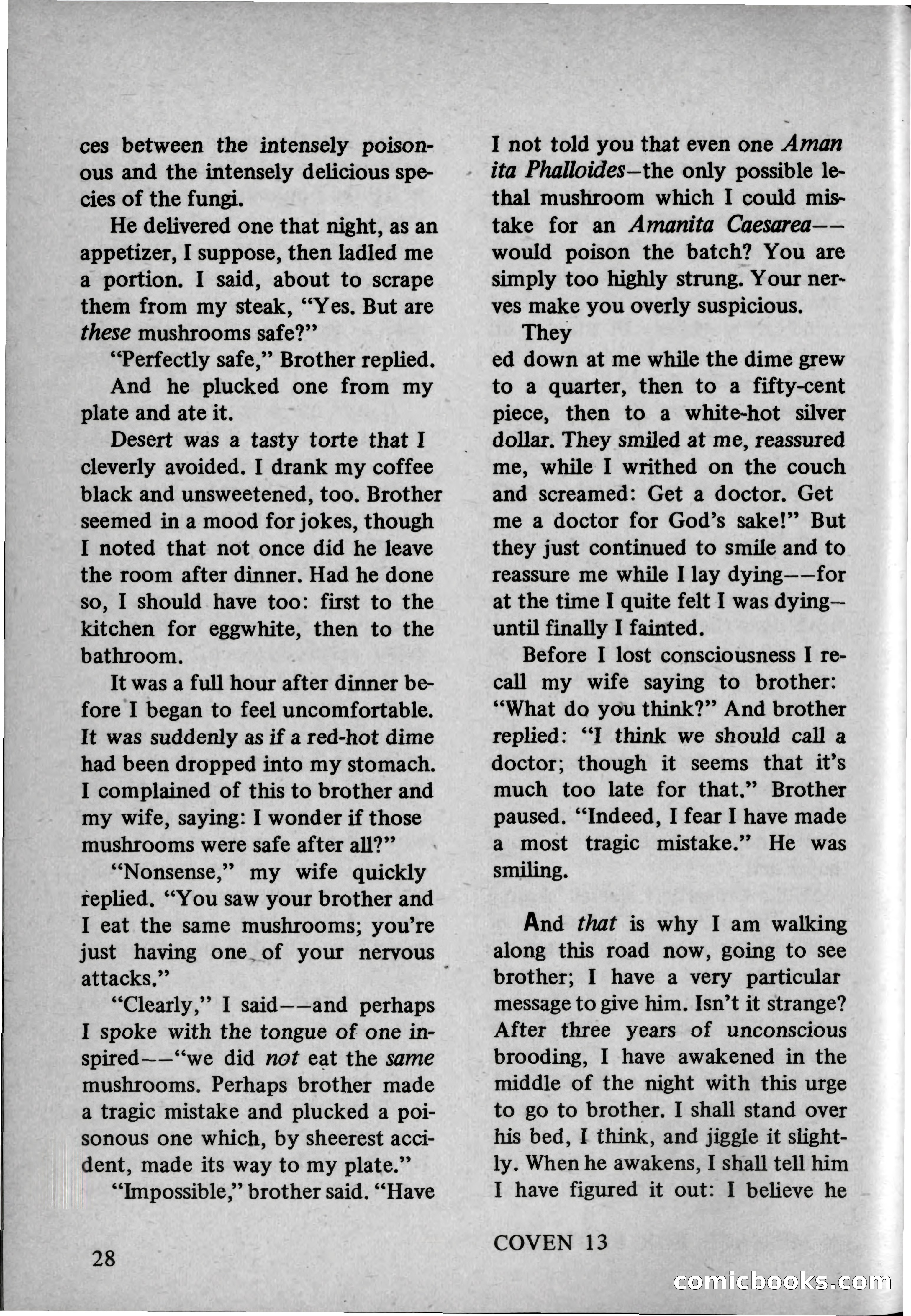 Coven 13, November 1969 — page 28 of 147