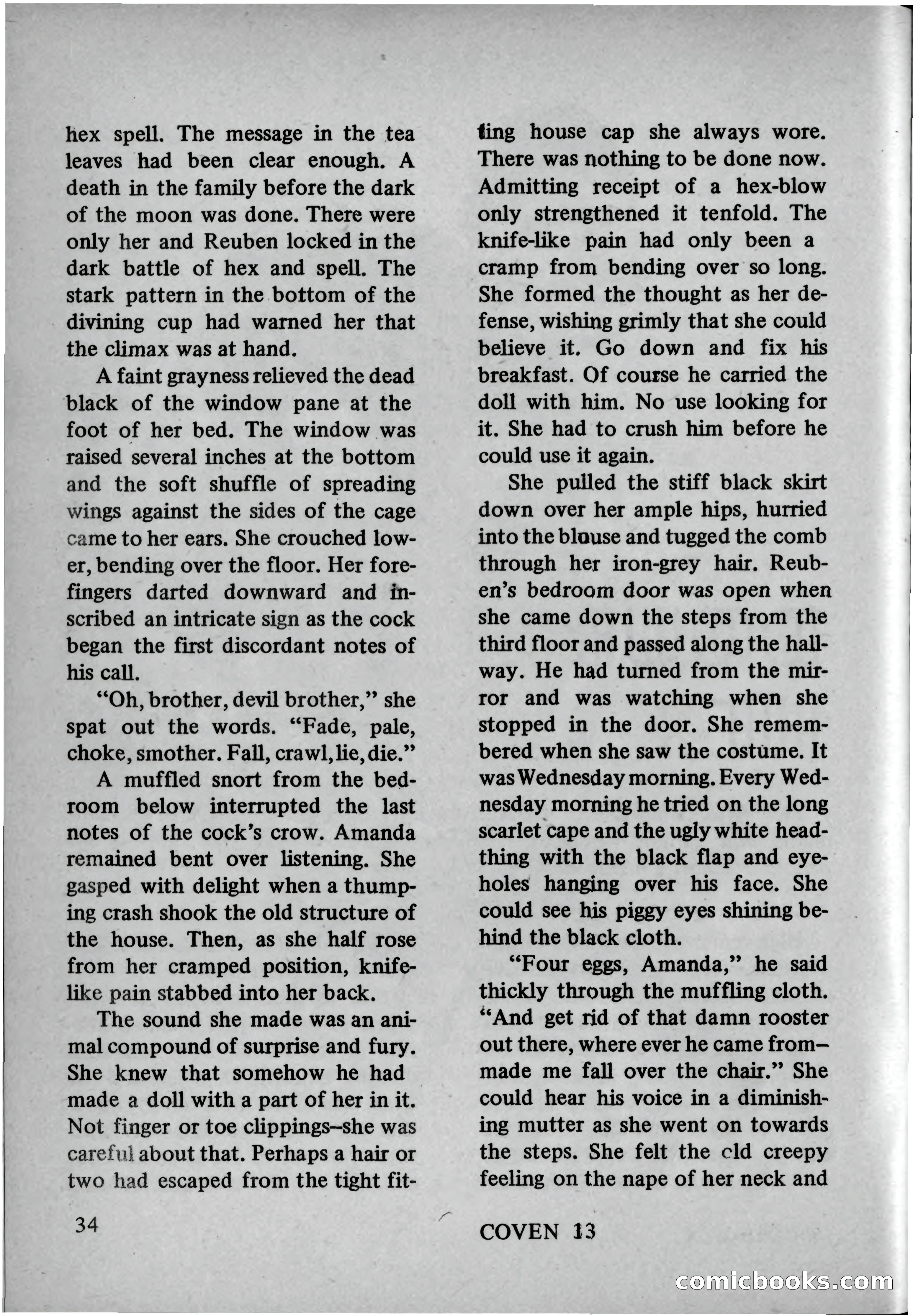 Coven 13, November 1969 — page 34 of 147