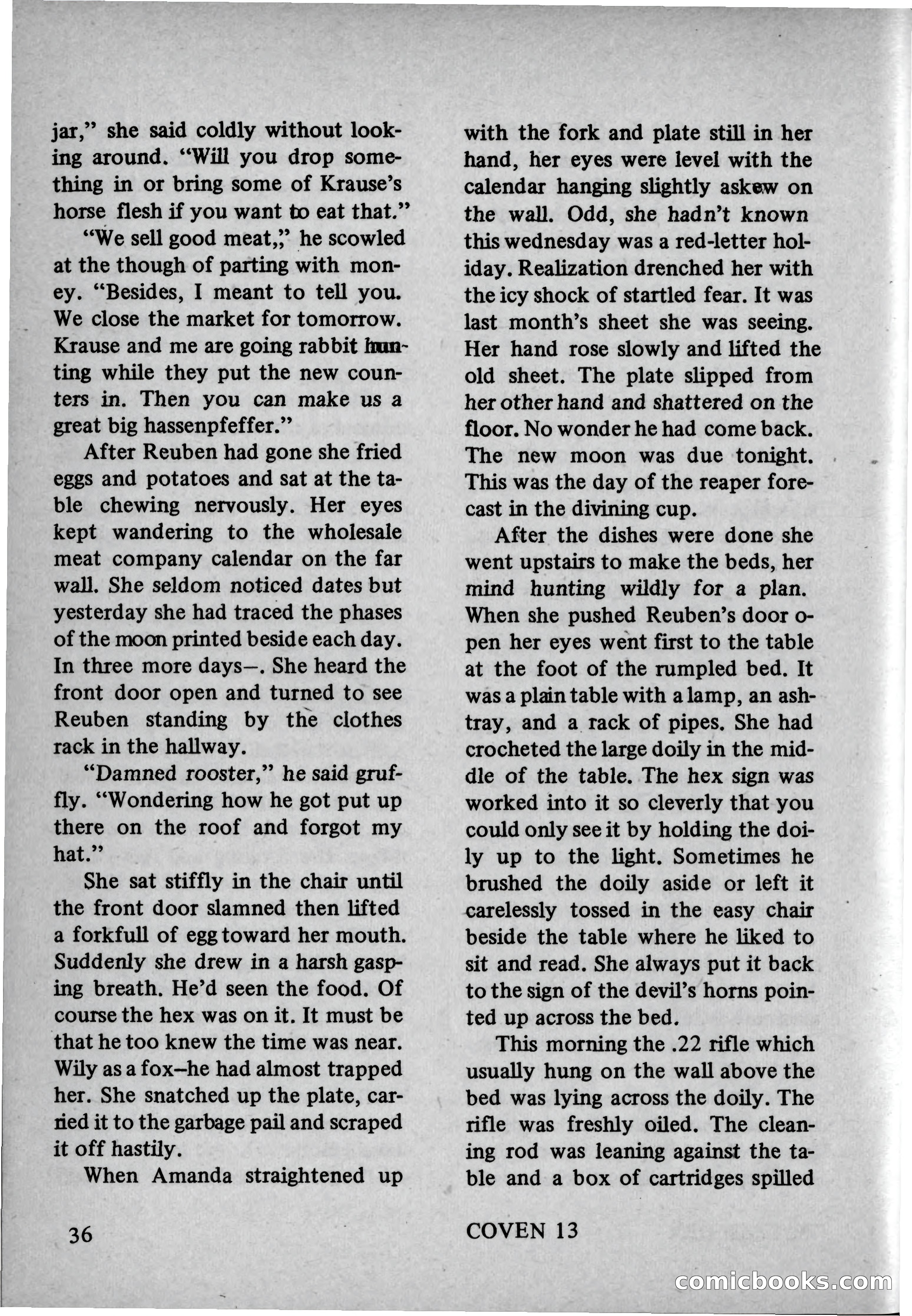 Coven 13, November 1969 — page 36 of 147