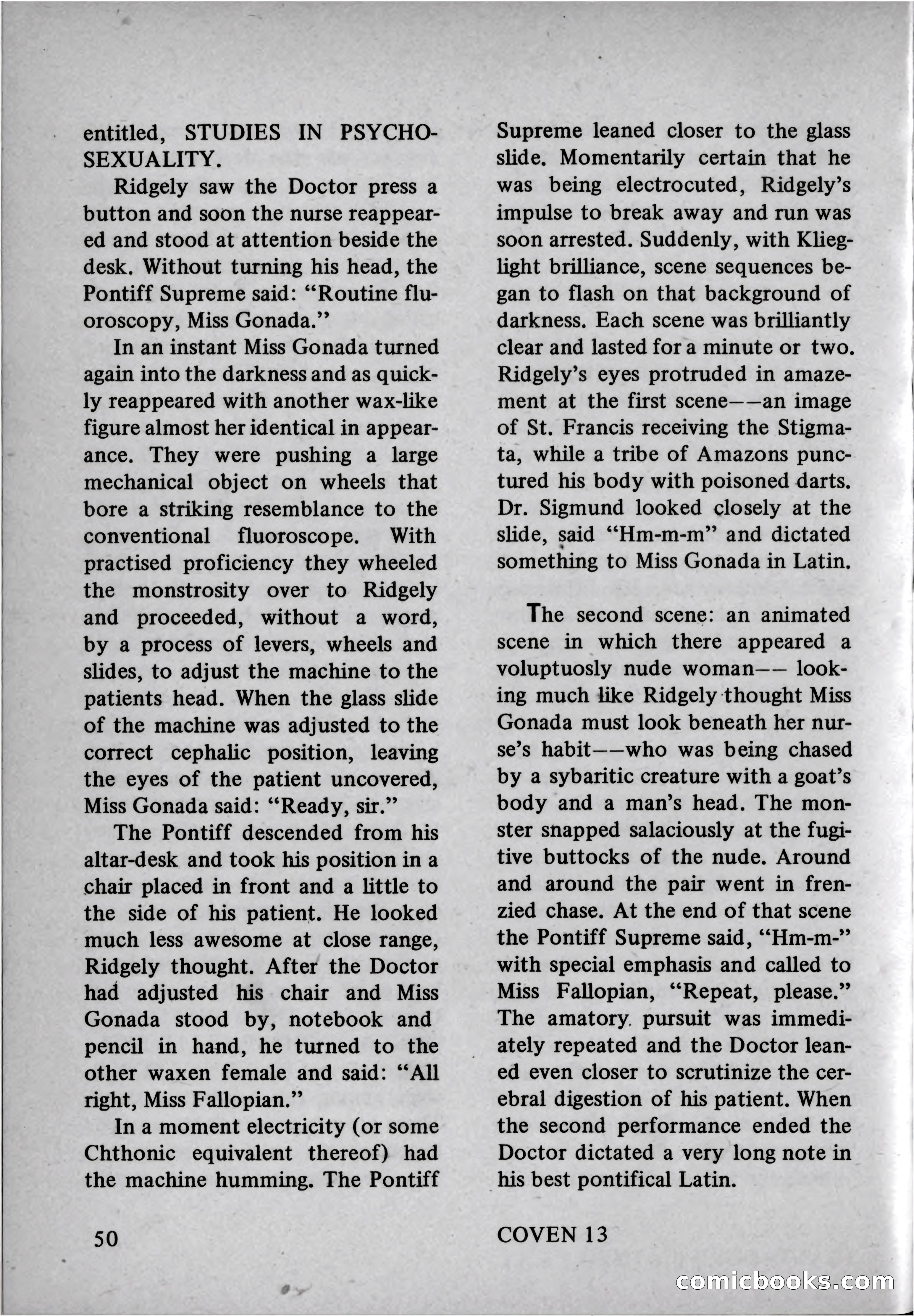Coven 13, November 1969 — page 50 of 147